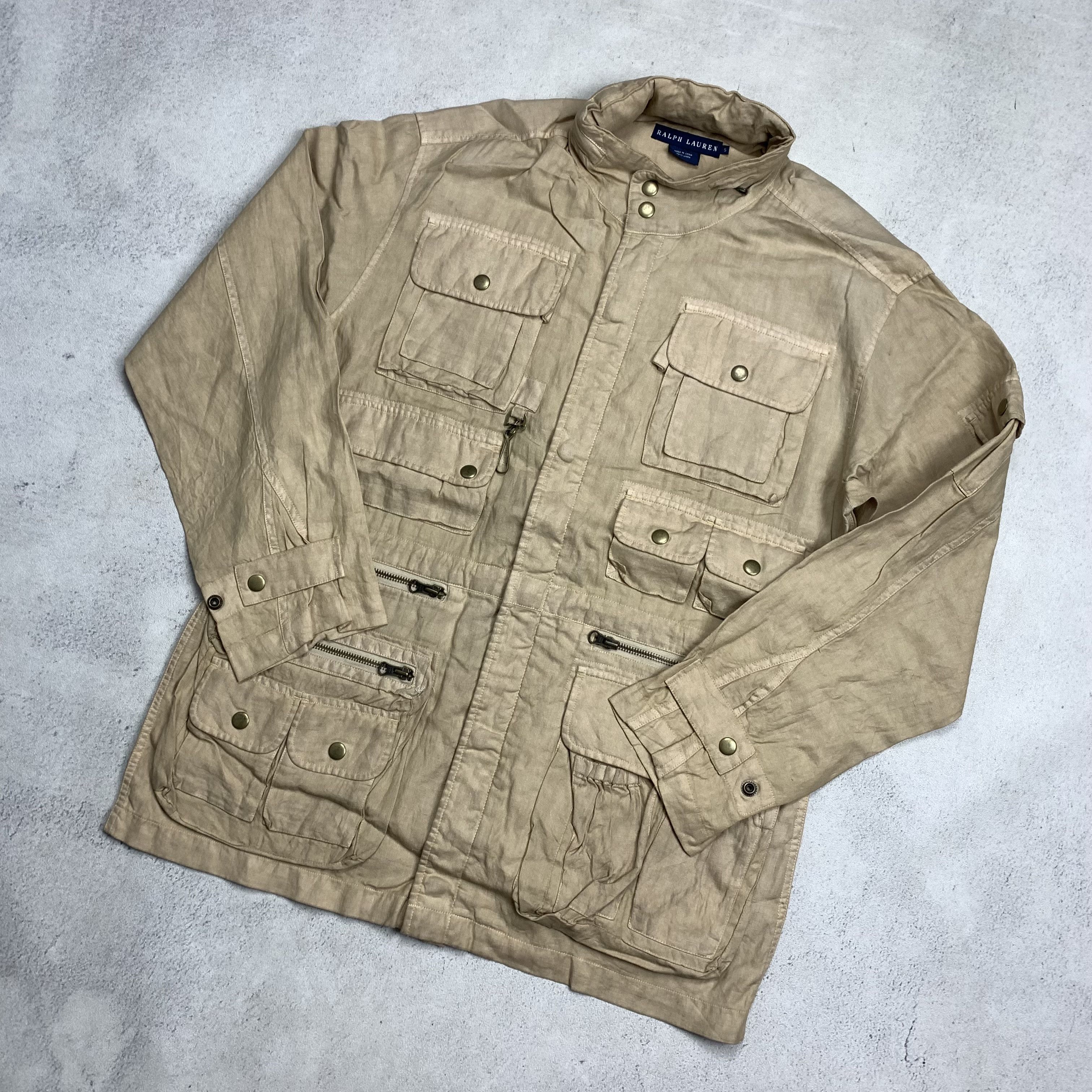 Polo Ralph Lauren Polo Ralph Lauren Hunting Jacket Multi Pocket Utility Size US M / EU 48-50 / 2 - 2 Thumbnail