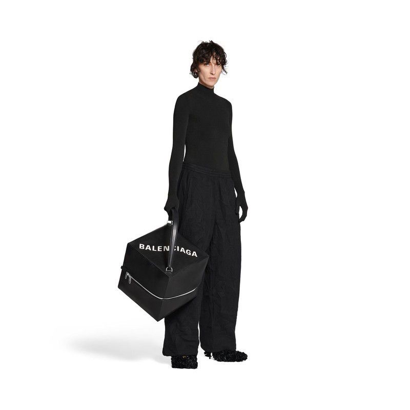 Balenciaga o1in1g0125 Size: OS / 4X4 Large Bag in Black Size ONE SIZE - 1 Thumbnail