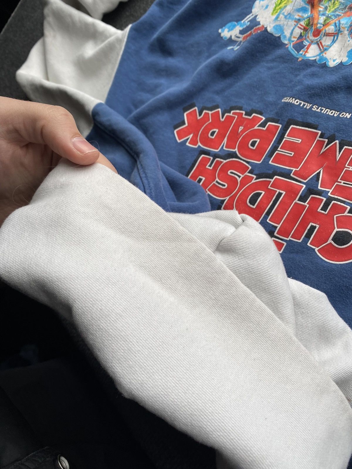 Other 🔥Childish Theme park blue oversized hoodie mens s Size US S / EU 44-46 / 1 - 25 Thumbnail