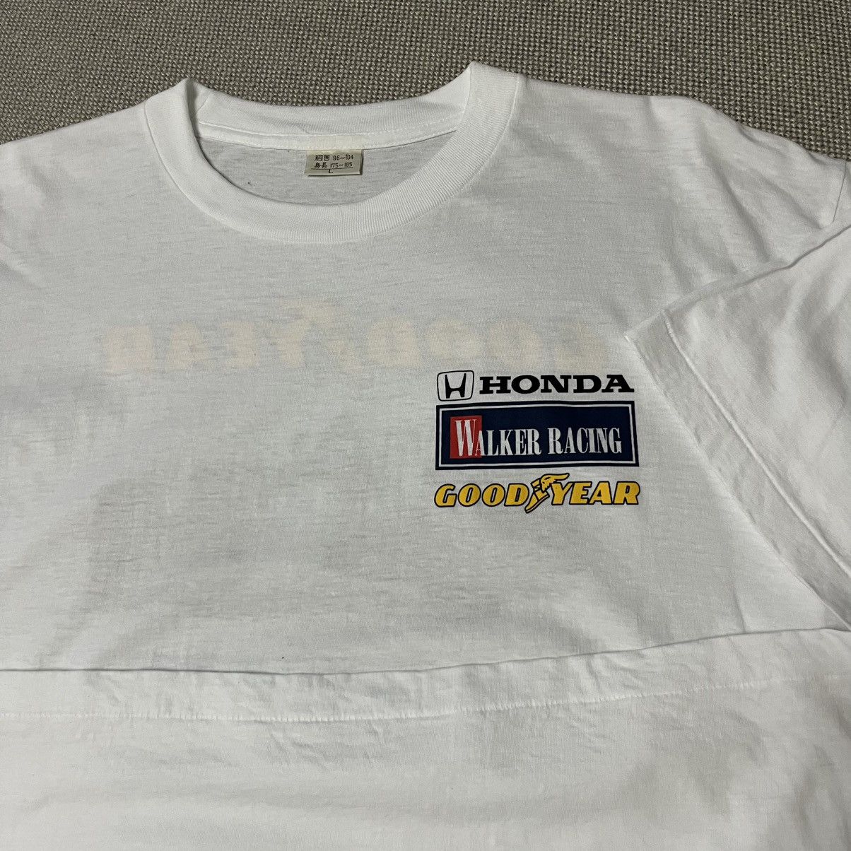 Honda Vintage 90’s Honda Goodyear Walker Racing Tee Size US L / EU 52-54 / 3 - 4 Thumbnail
