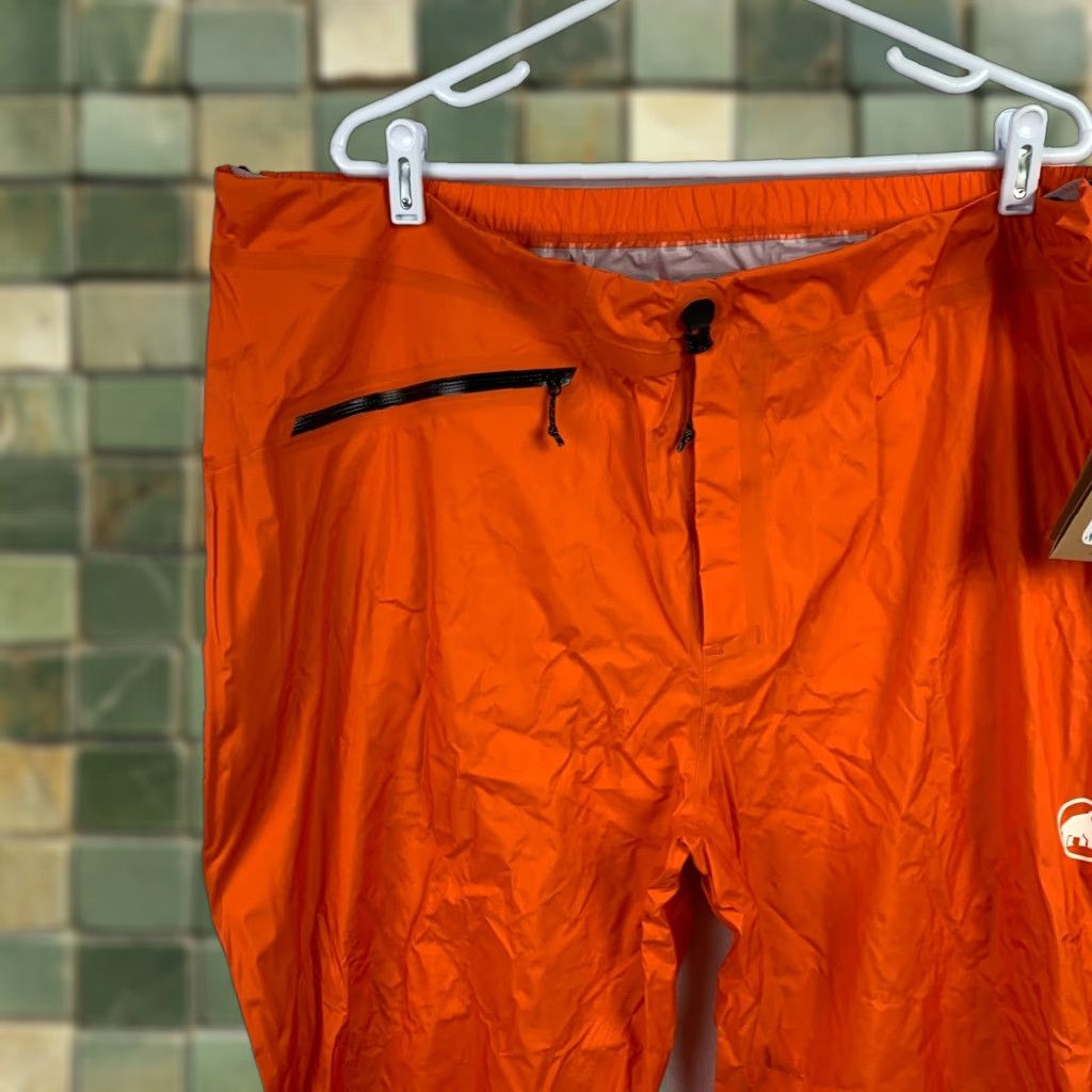 Mammut Mammut Arumita Orange Nordwand Light HS Hard Shell Pants Mens 2XL NWT Size US 39 - 1 Thumbnail