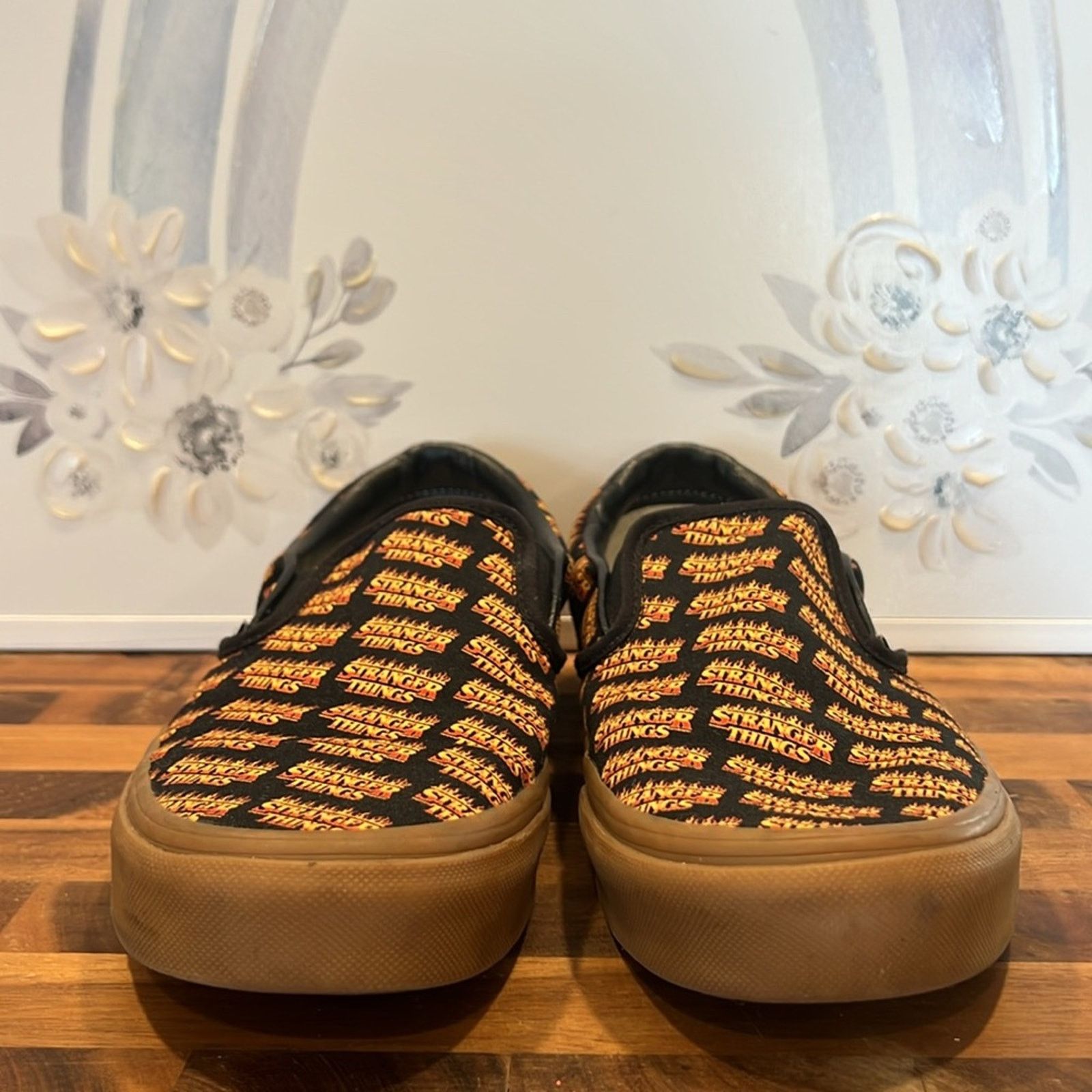 Vans Vans x Stranger Things Customs Slip On Sneakers Size US 10 / IT 40 - 6 Thumbnail