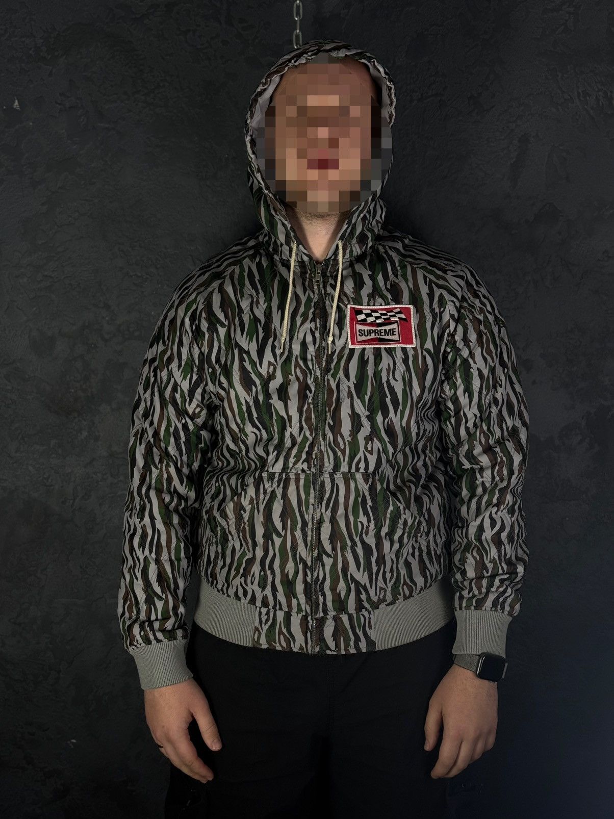 Supreme Supreme Poly Diamond Quilted Hooded Jacket Camo Rare Size US S / EU 44-46 / 1 - 1 Thumbnail