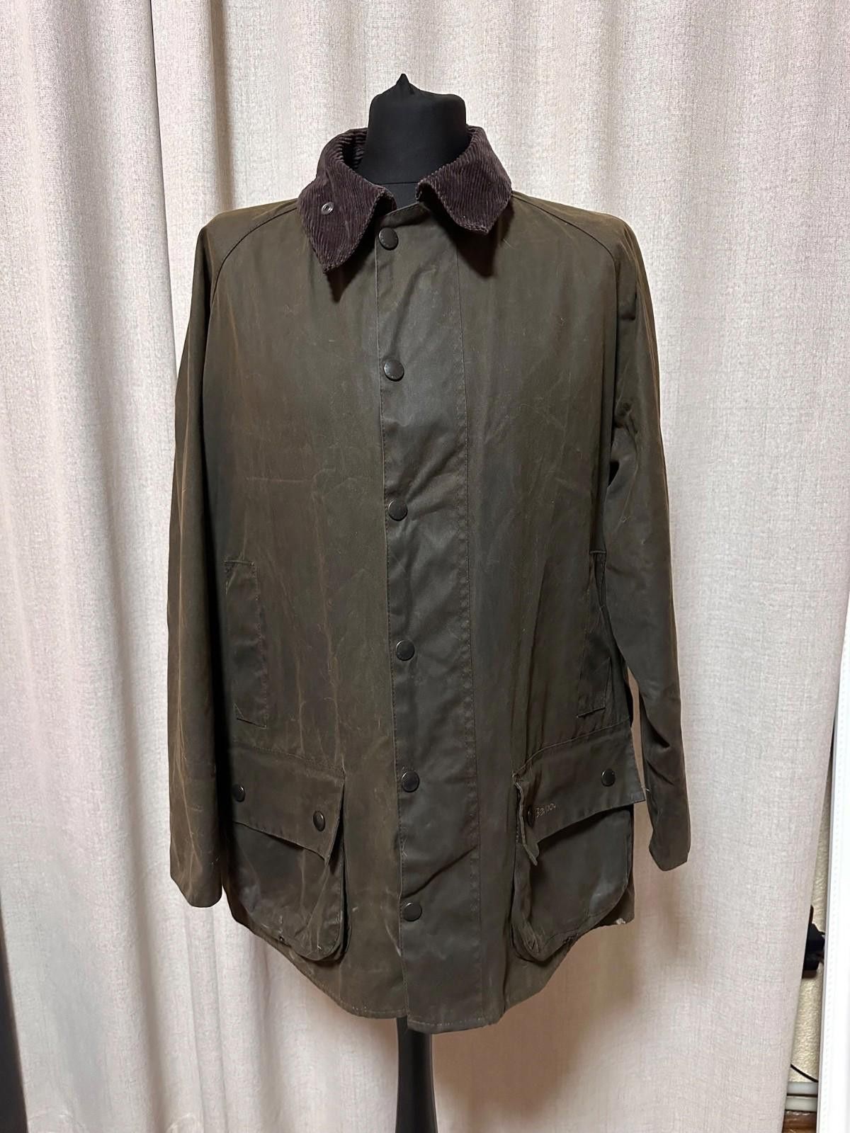 Barbour Vintage A50 Moorland 8oz Wax Jacket C48 122Cm 80's