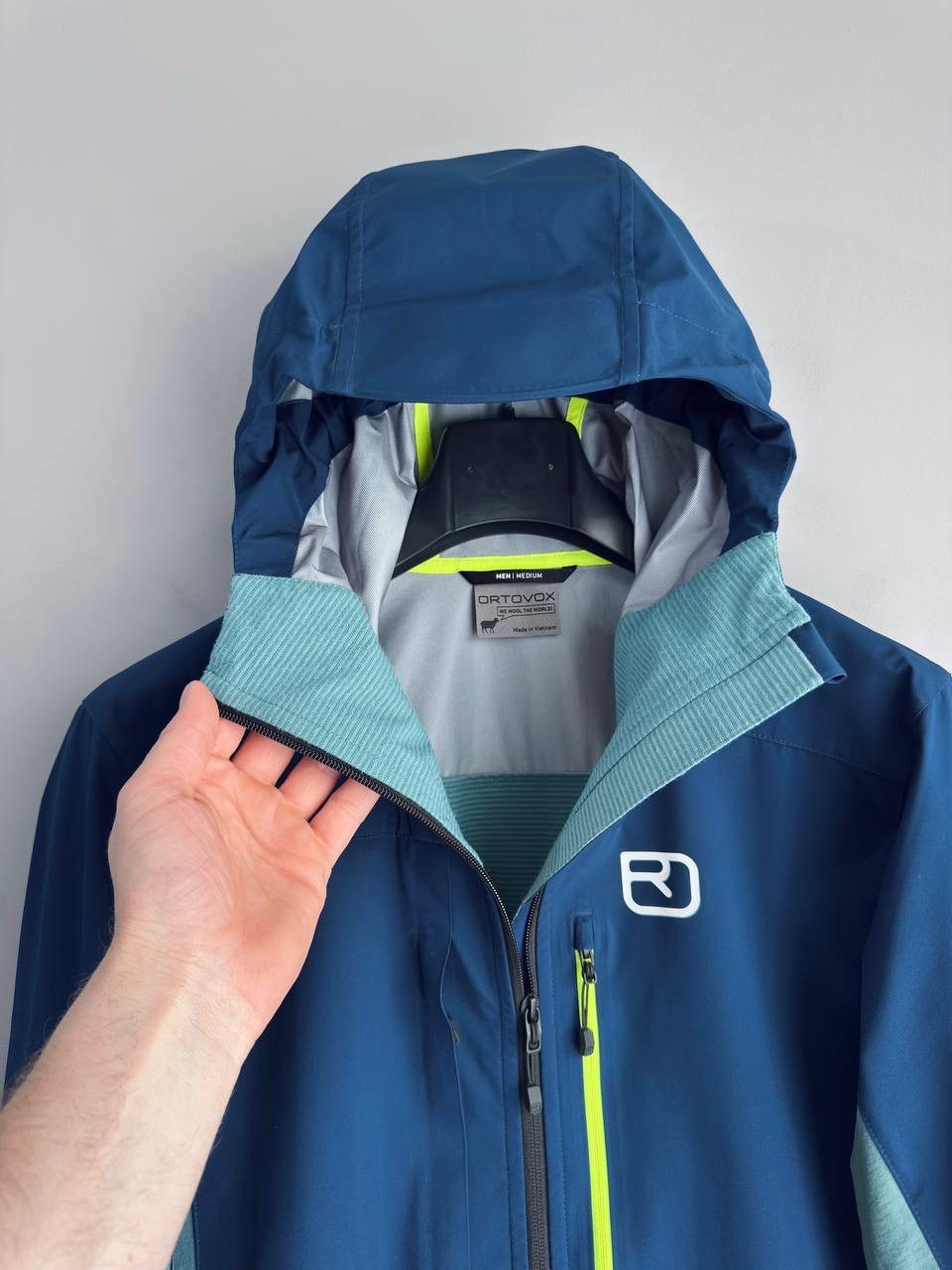ORTOVOX Ortovox Mesola Merino Inside Hardshell Men's Hooded Jacket M Size US M / EU 48-50 / 2 - 6 Thumbnail