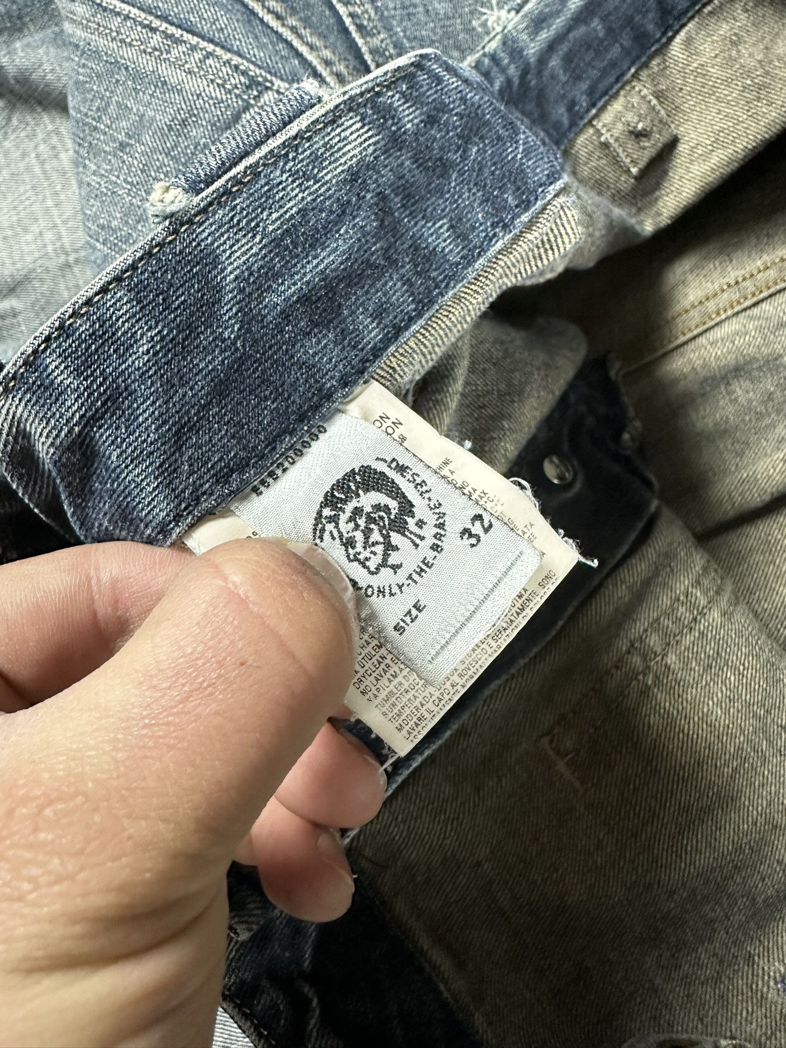 Diesel Vintage Diesel Oversized Faded Washed Jeans Size US 32 / EU 48 - 7 Thumbnail