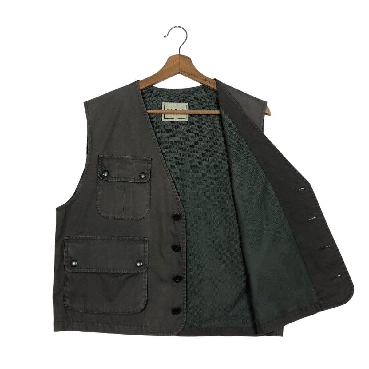 Japanese Brand Vintage Chore Work Vest Jacket L.L.Bean Duck Canvas Utility Size US M / EU 48-50 / 2 - 12 Thumbnail