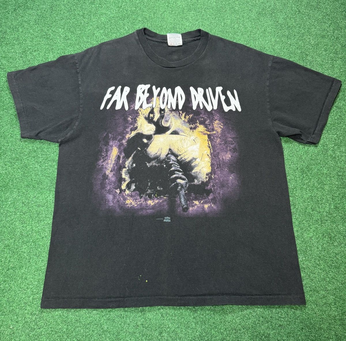 Band Tees × Hanes × Vintage Vintage 90s Pantera Far Beyond Driven BANNED COVER T Shirt Size US XL / EU 56 / 4 - 1 Thumbnail