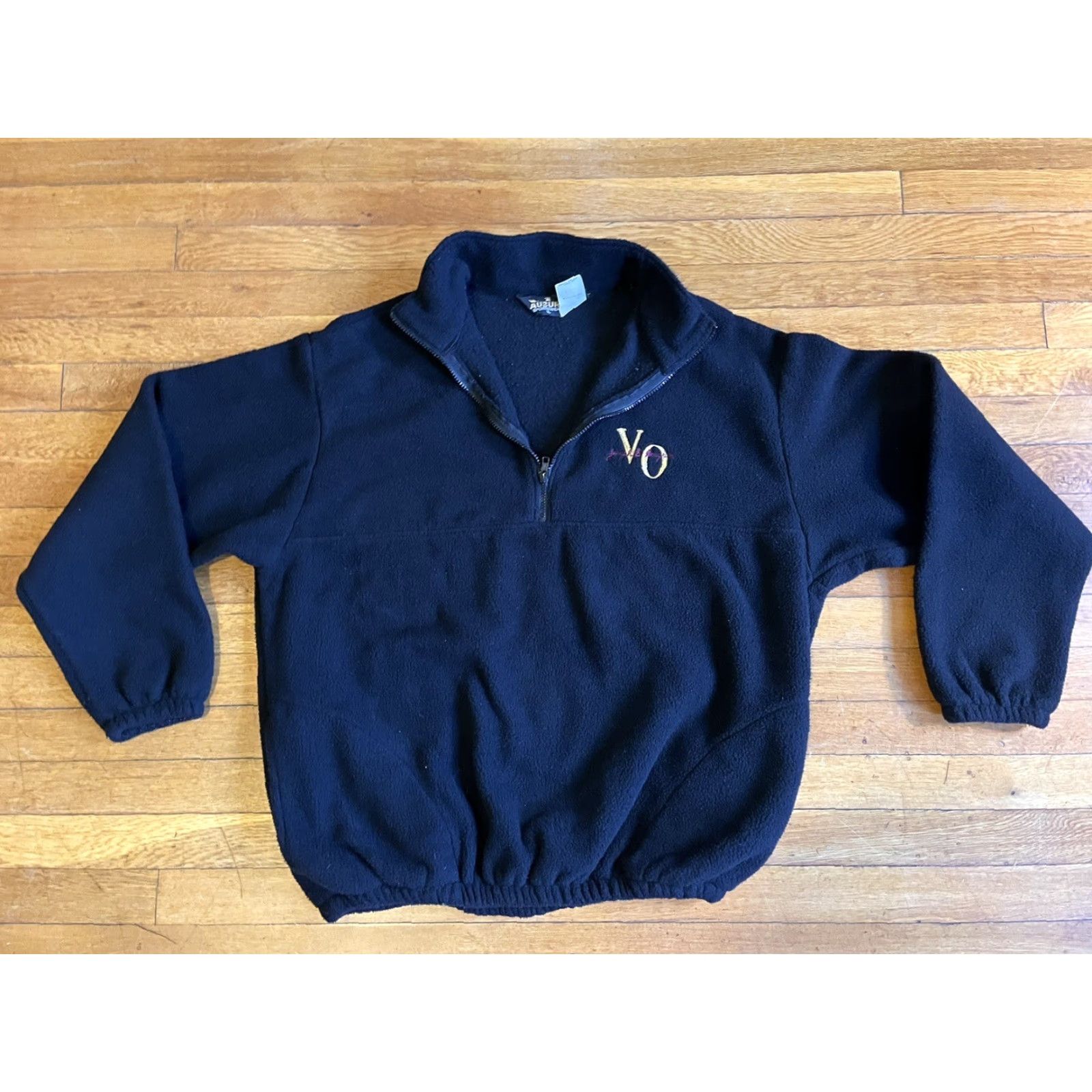 Vintage VINTAGE Seagrams VO Whiskey 1/2 Zip Sweatshirt Men’s XL Black Fleece 1/2 Zip Pullover Size US XL / EU 56 / 4 - 6 Thumbnail