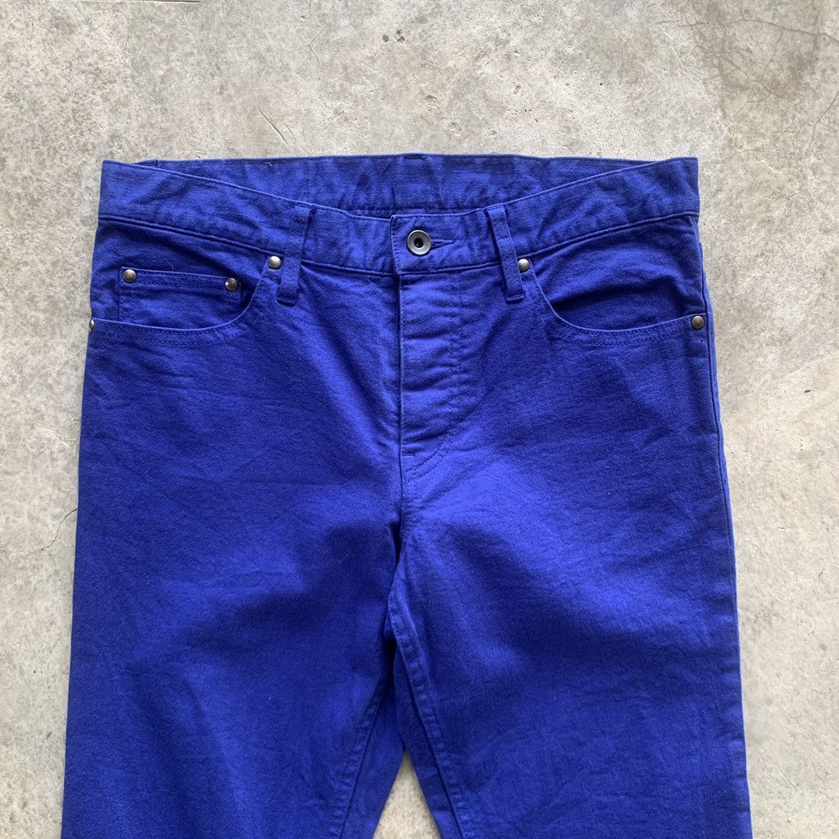 Shellac Shellac japanese vkei blue flared jeans Size US 31 - 4 Thumbnail