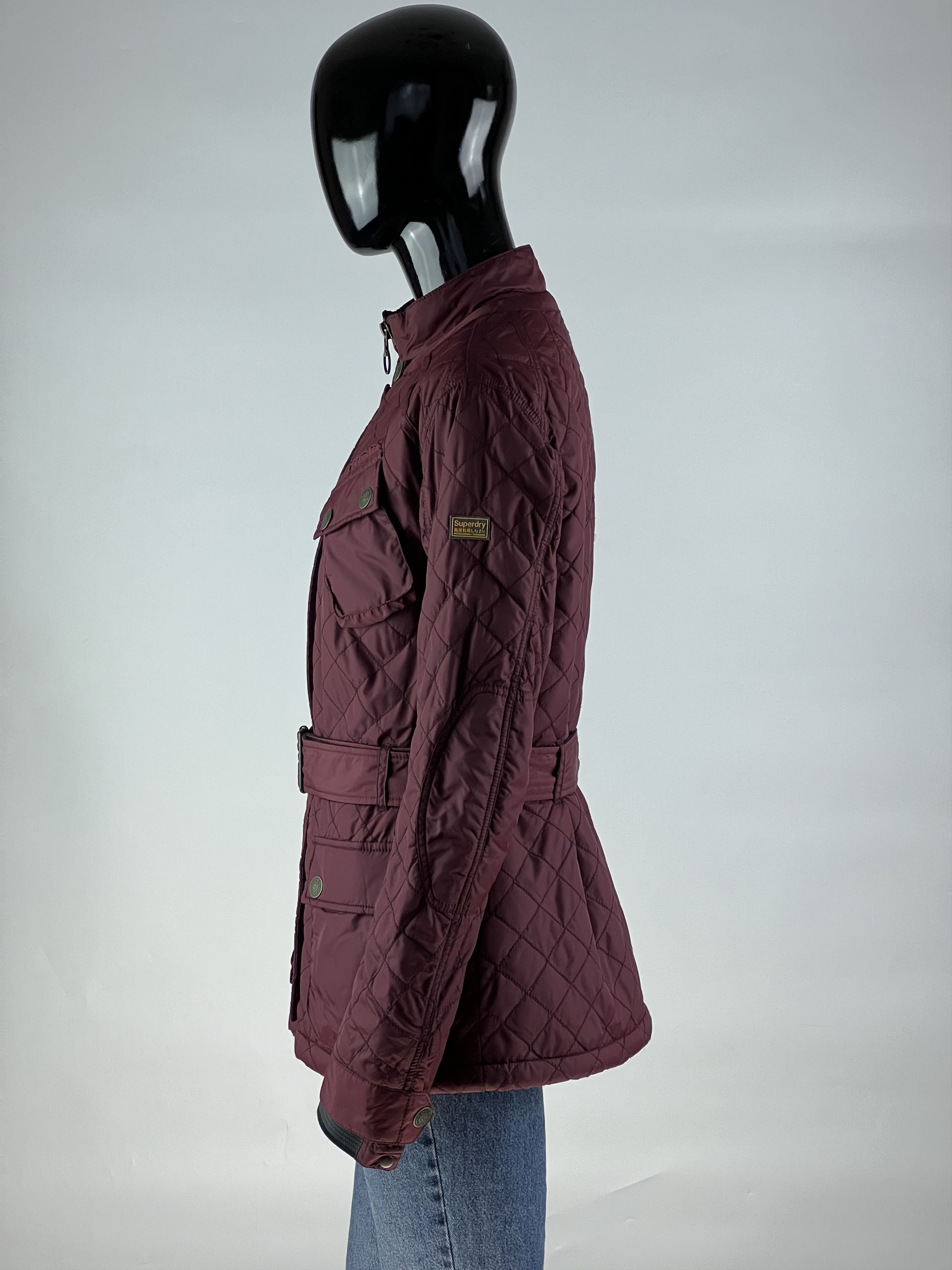 Superdry Superdry Quilted Jacket Size L Size L / US 10 / IT 46 - 3 Thumbnail