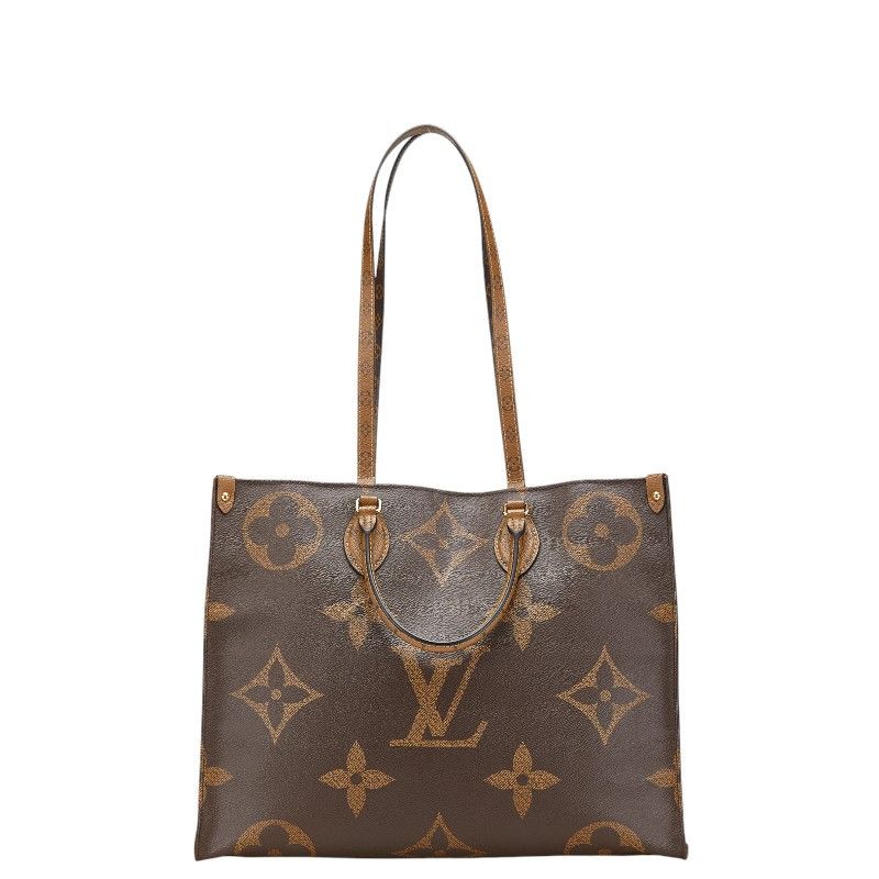Louis Vuitton Louis Vuitton Onthegogm Monogram 2Way Bag Canvas Shoulder Bag M45320 in Brown, Women's