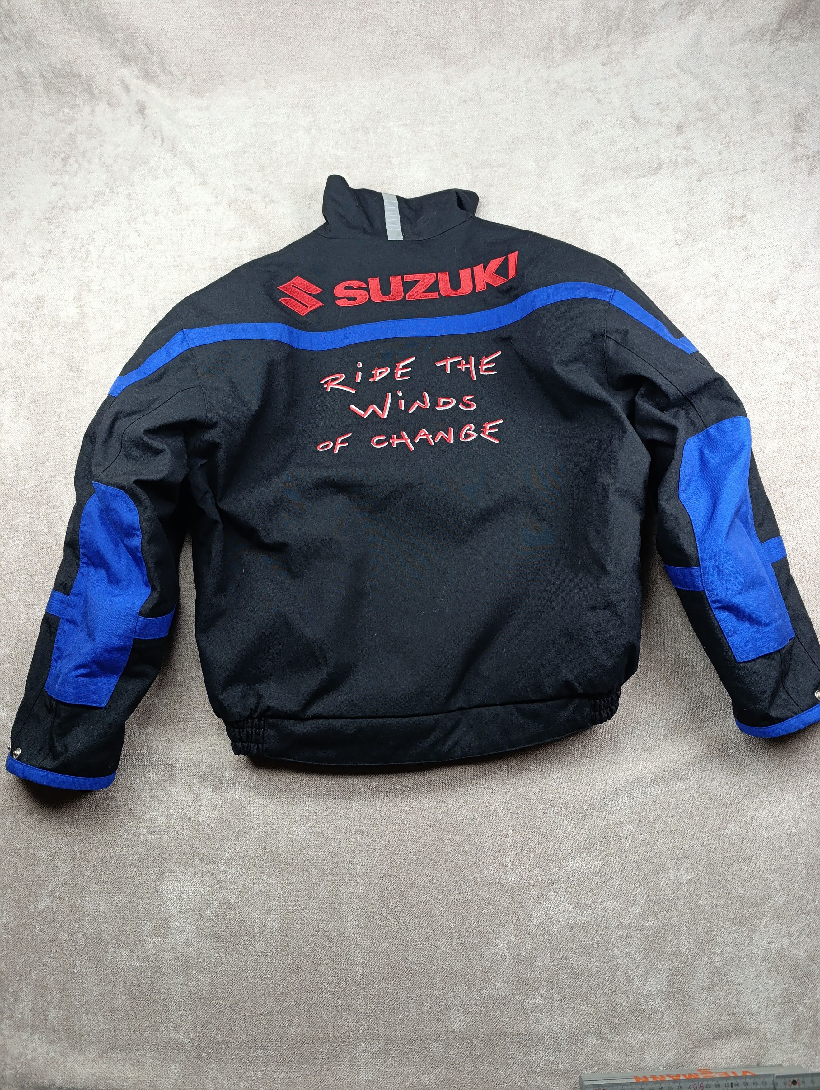 Other Vintage Suzuki Team Ride The Winds Of Change Racing Jacket Size US M / EU 48-50 / 2 - 2 Thumbnail