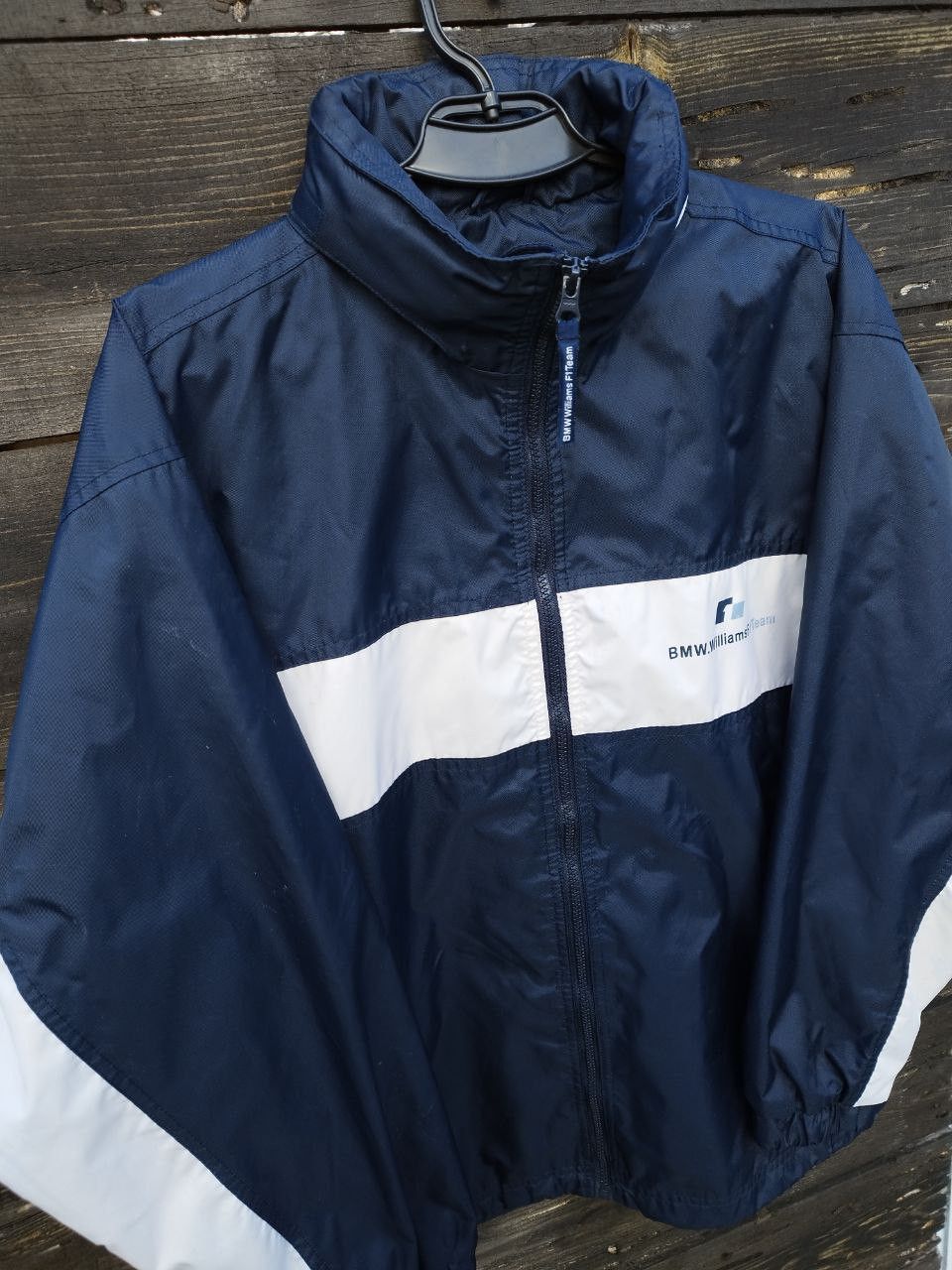 BMW VINTAGE BMW Williams F1 Team Paddock Nylon Jacket Retro 00s Size US L / EU 52-54 / 3 - 2 Thumbnail