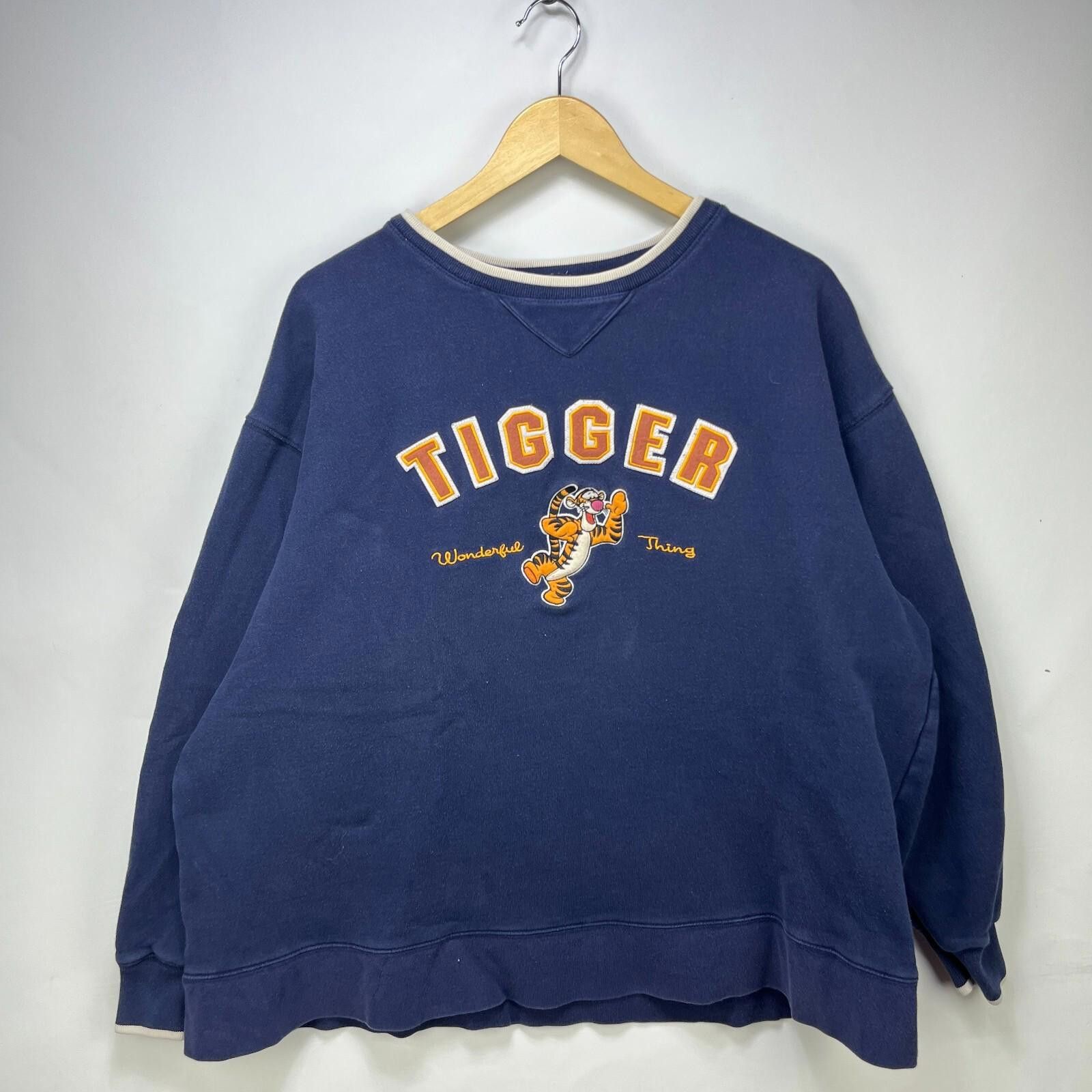 Disney Vintage 90s Tigger Winnie The Pooh Disney Sweatshirt 2XL Size US XXL / EU 58 / 5 - 1 Thumbnail