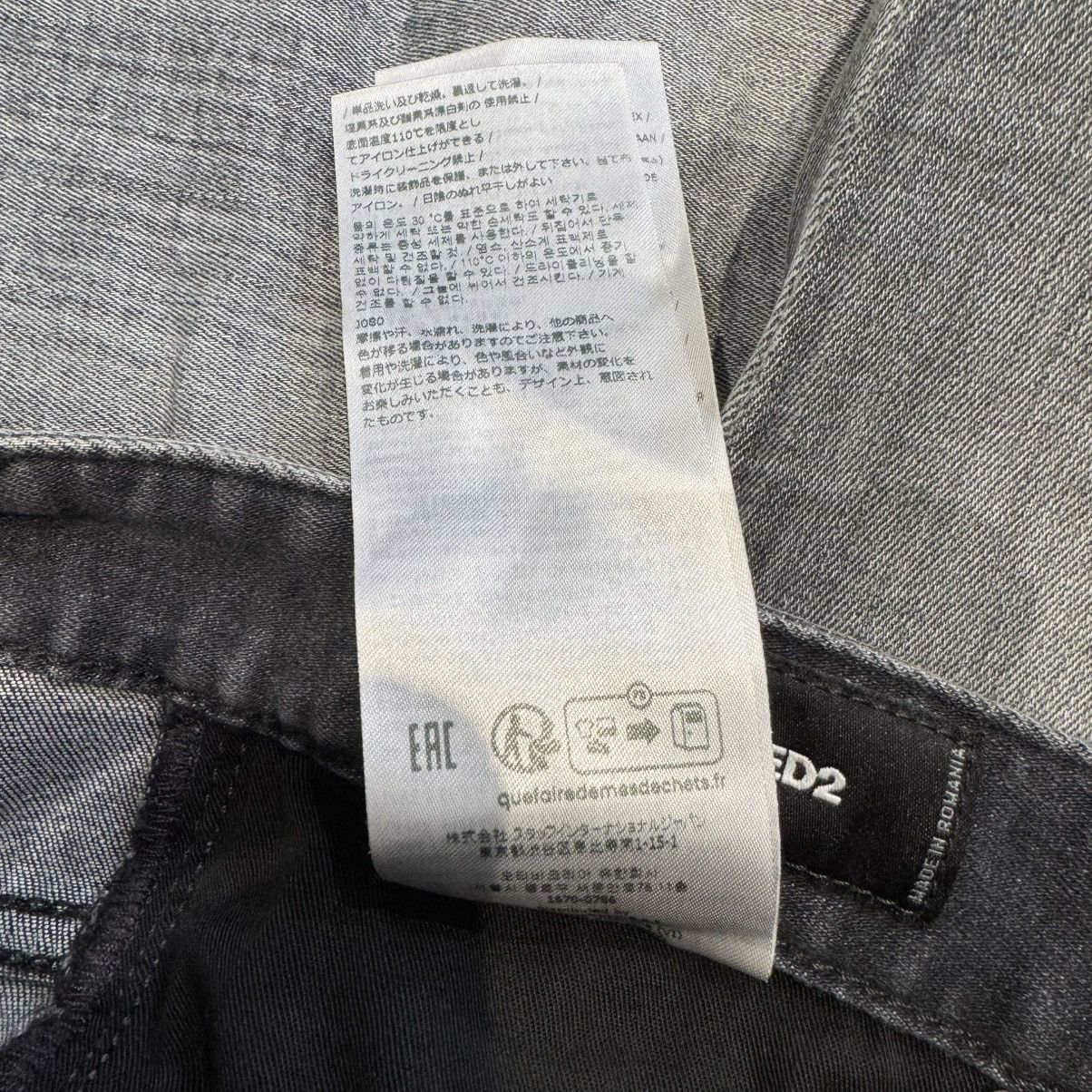Dsquared2 NWT Wash Slim Fit Jeans - Grey, 44 Size US 28 / EU 44 - 6 Thumbnail