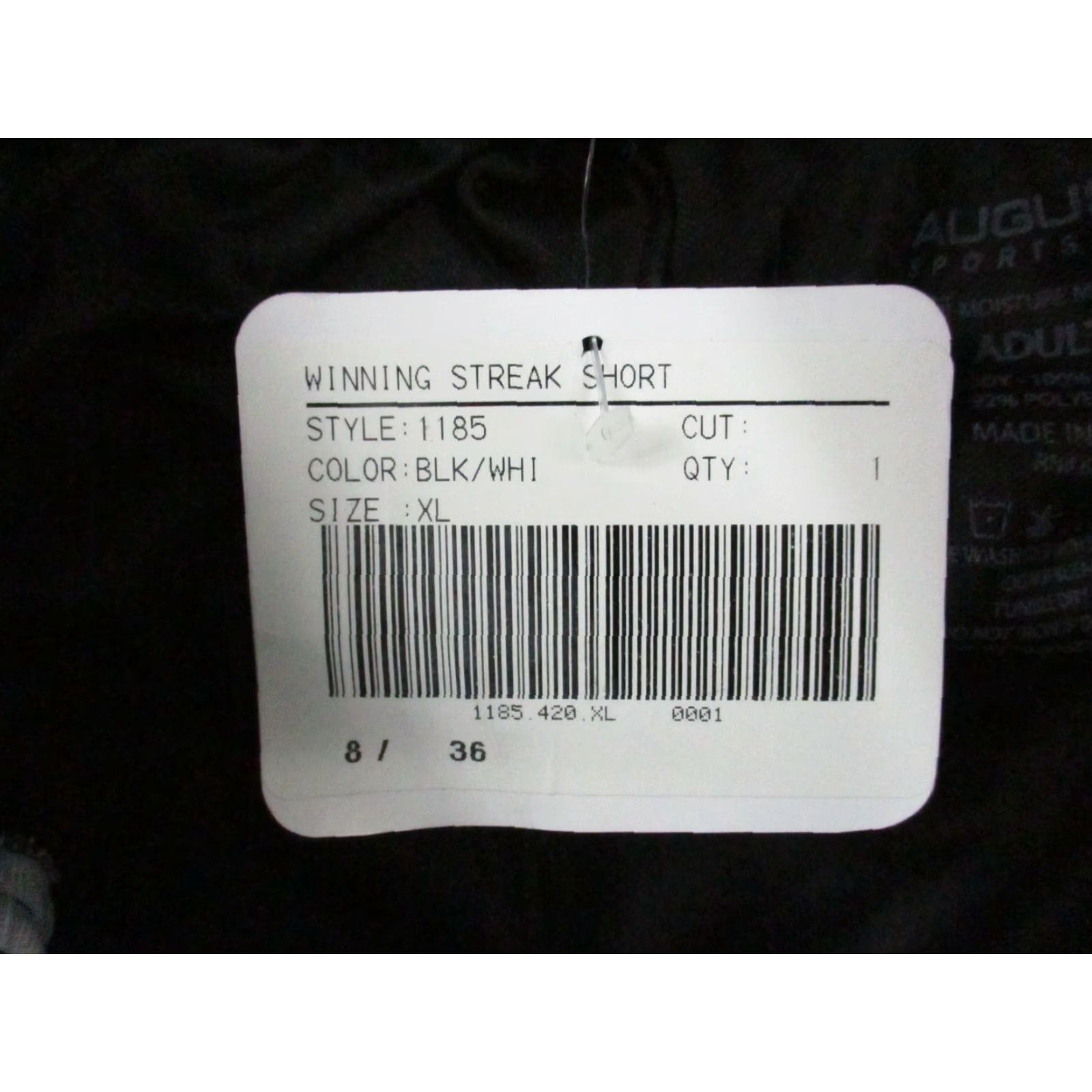 Augusta Sportswear VINTAGE Augusta Sportswear Shorts Mens XL Athletic Gym Shorts Black NWT Size US 29 - 4 Thumbnail