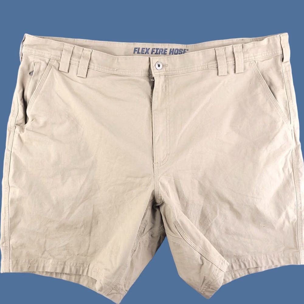 Vintage Duluth Mens Shorts 46 Beige Cotton Flex Fire Hose Canvas Stretch Chino Vintage? No Size US 30 / EU 46 - 1 Thumbnail