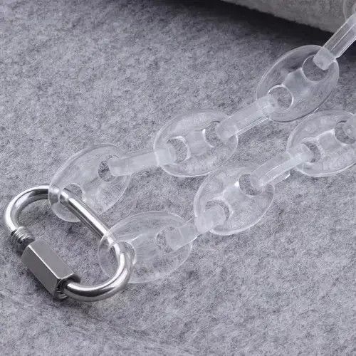 Other Transparent Chain Lock Necklace Size ONE SIZE - 4 Thumbnail