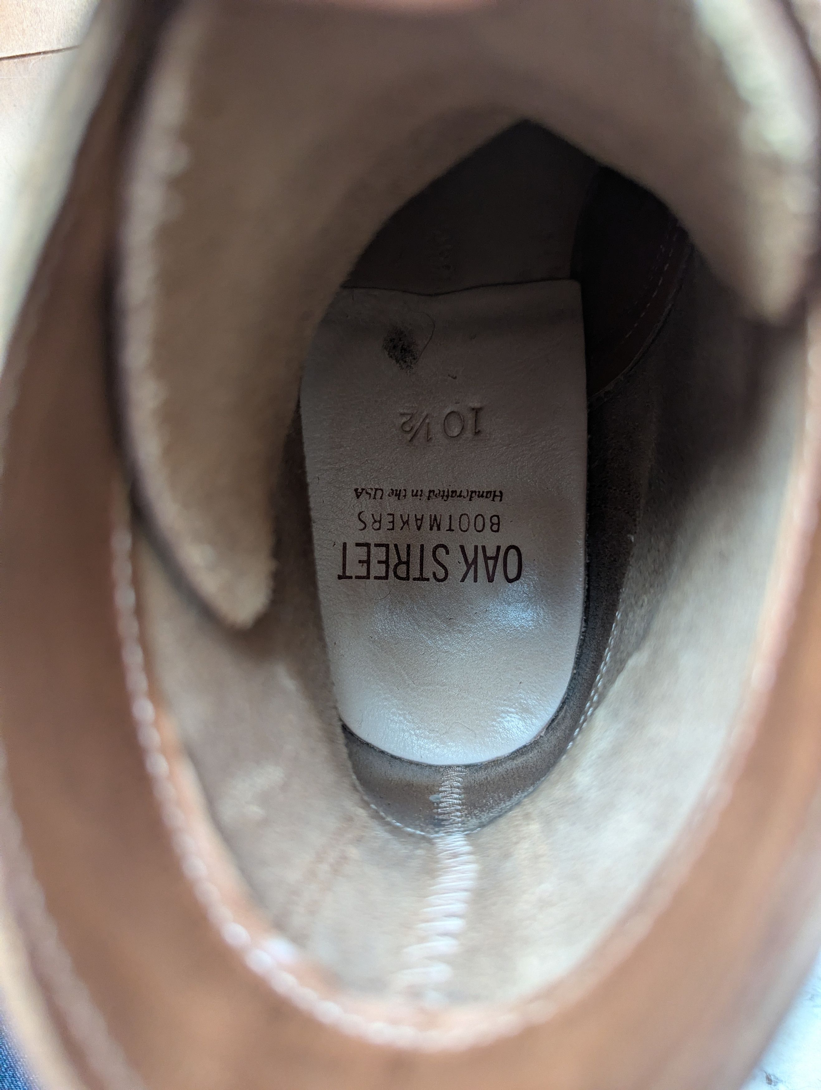 Oak Street Bootmakers Oak Street Bootmakers Trench Boot Natural Chromexcel Size US 10.5 / EU 43-44 - 7 Thumbnail