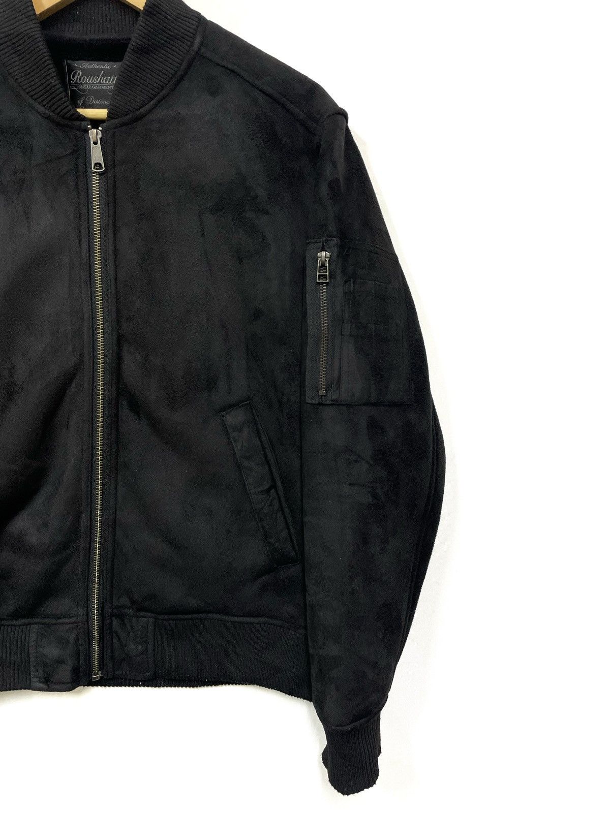 If Six Was Nine × Japanese Brand × Vintage Super Black Shell Garments Bomber Jacket Size US L / EU 52-54 / 3 - 4 Thumbnail