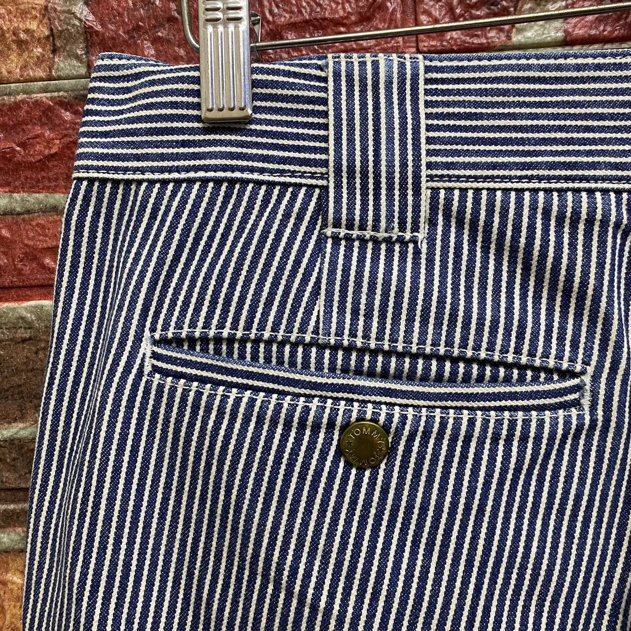 Dickies DICKIES X TOMMY Hickory Stripe Workwear Carpenter Pants Size US 33 - 10 Thumbnail