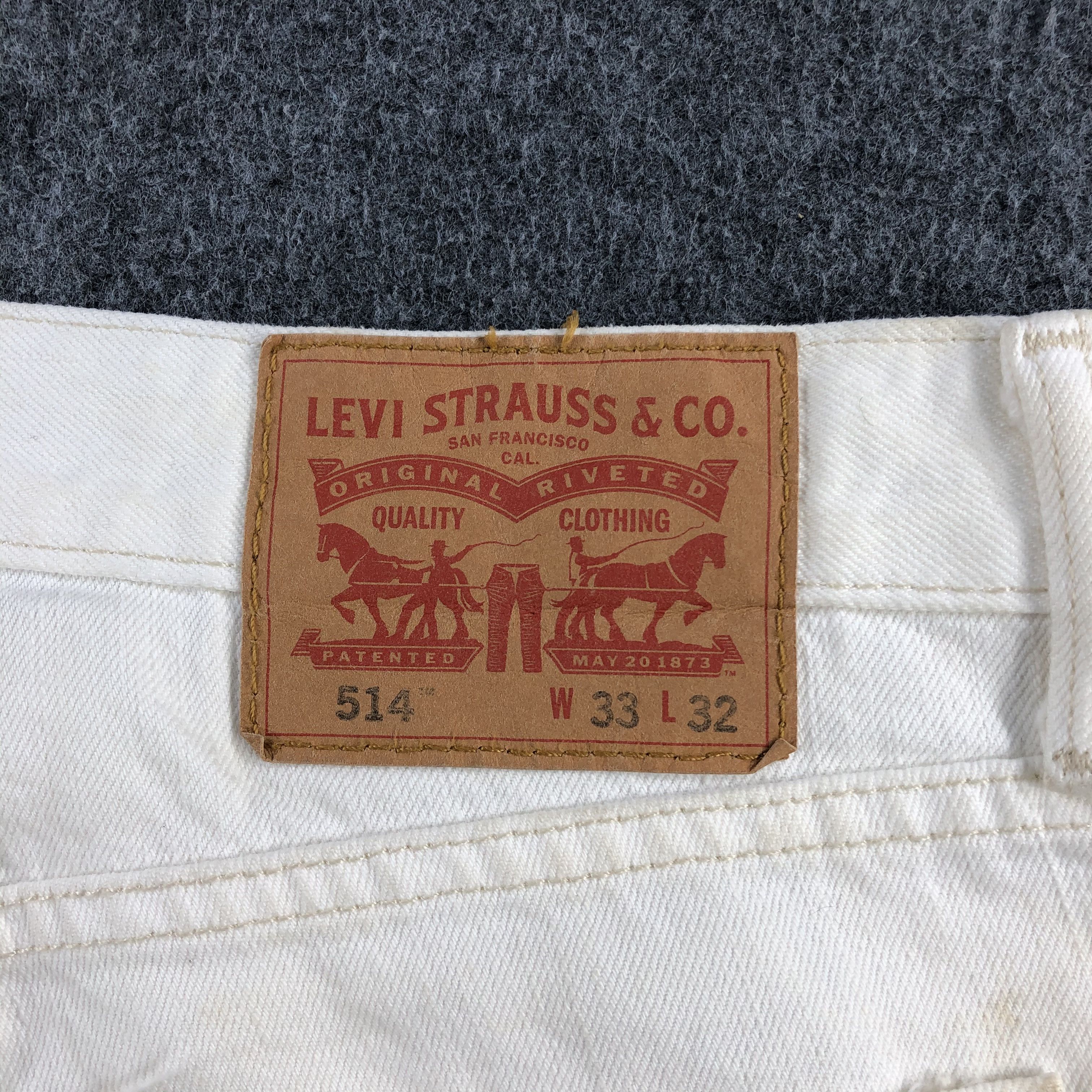 Levi's Vintage Light Wash Levis 514 Jeans-J1509 Size US 34 / EU 50 - 5 Thumbnail