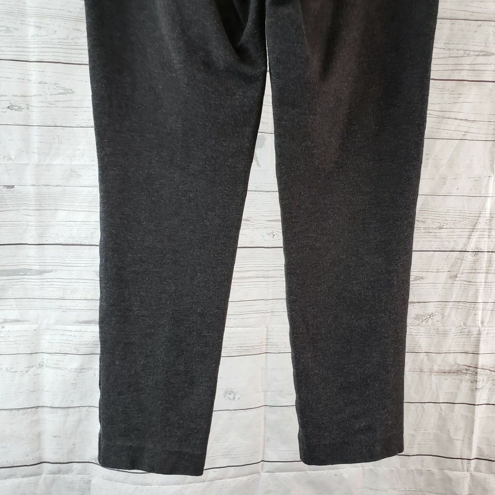 NYDJ NYDJ Womens Ponte Knit Cropped Skinny Pants Sz 4 Gray Mid Rise Pull On Womens Pants Cropped 4 Gray NYDJ Size 27" / US 4 / IT 40 - 5 Thumbnail