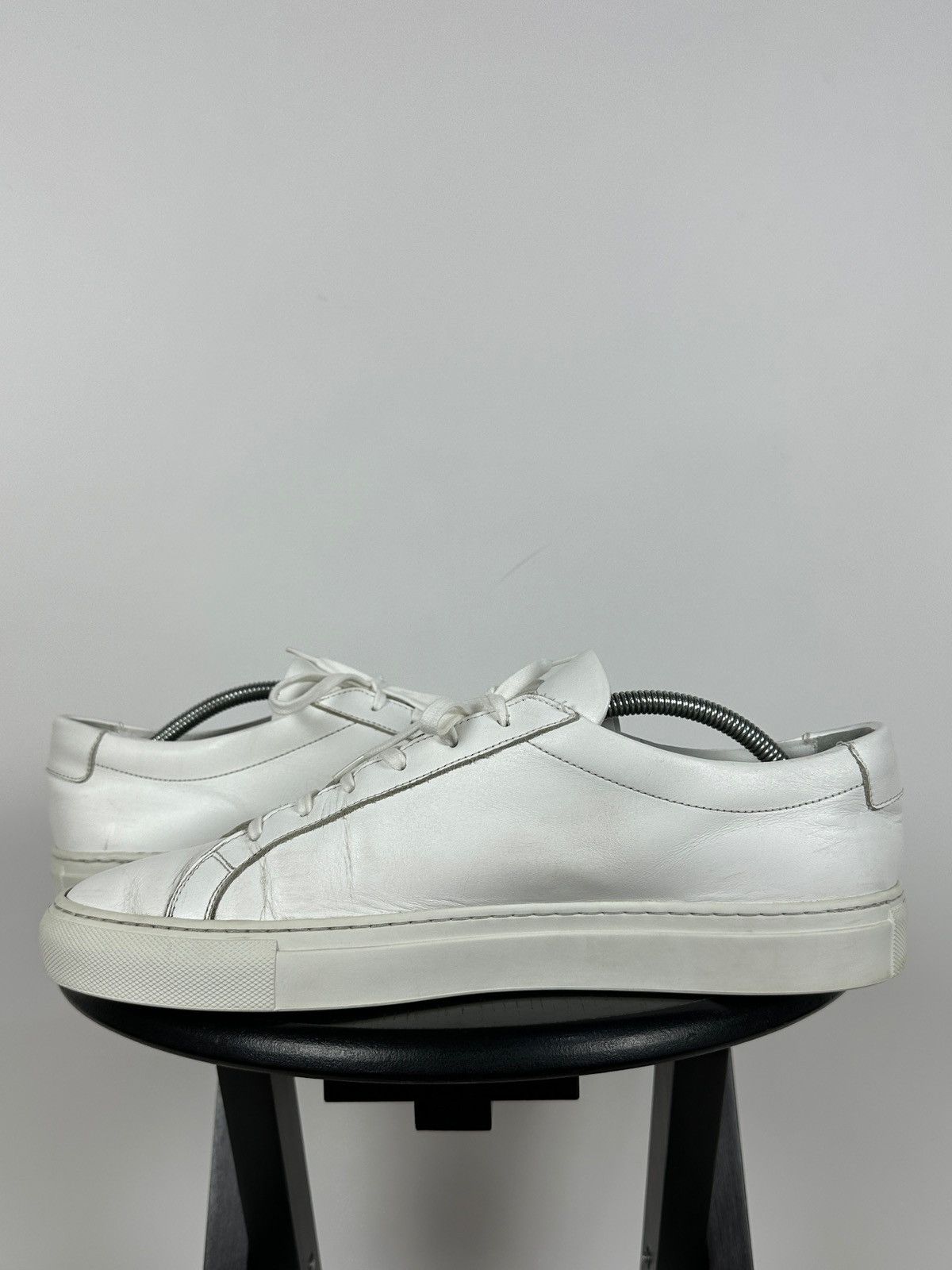 Common Projects Common Projects Original Achilles 1528 Low White Sneakers Size US 11 / EU 44 - 9 Thumbnail