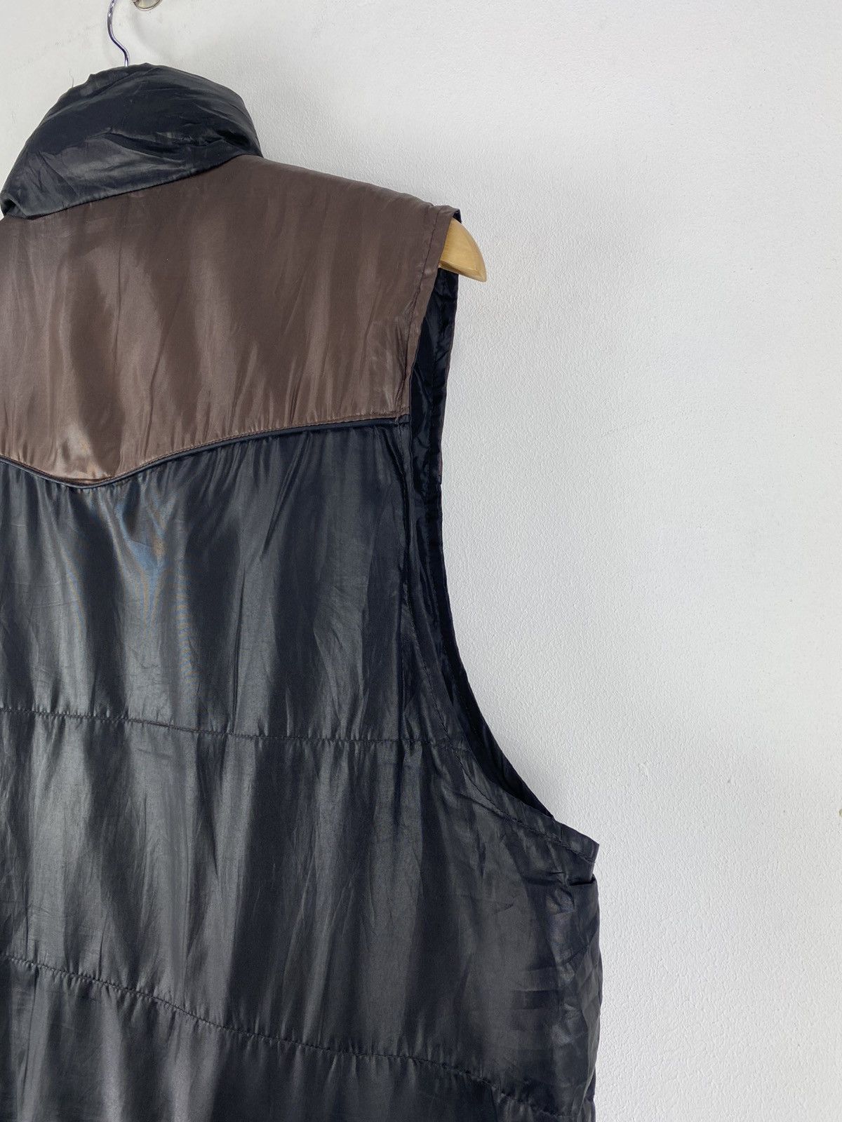 Kansai Yamamoto Kansai Yamamoto Puffer Zipper Vest Two tone Color Size US M / EU 48-50 / 2 - 5 Thumbnail
