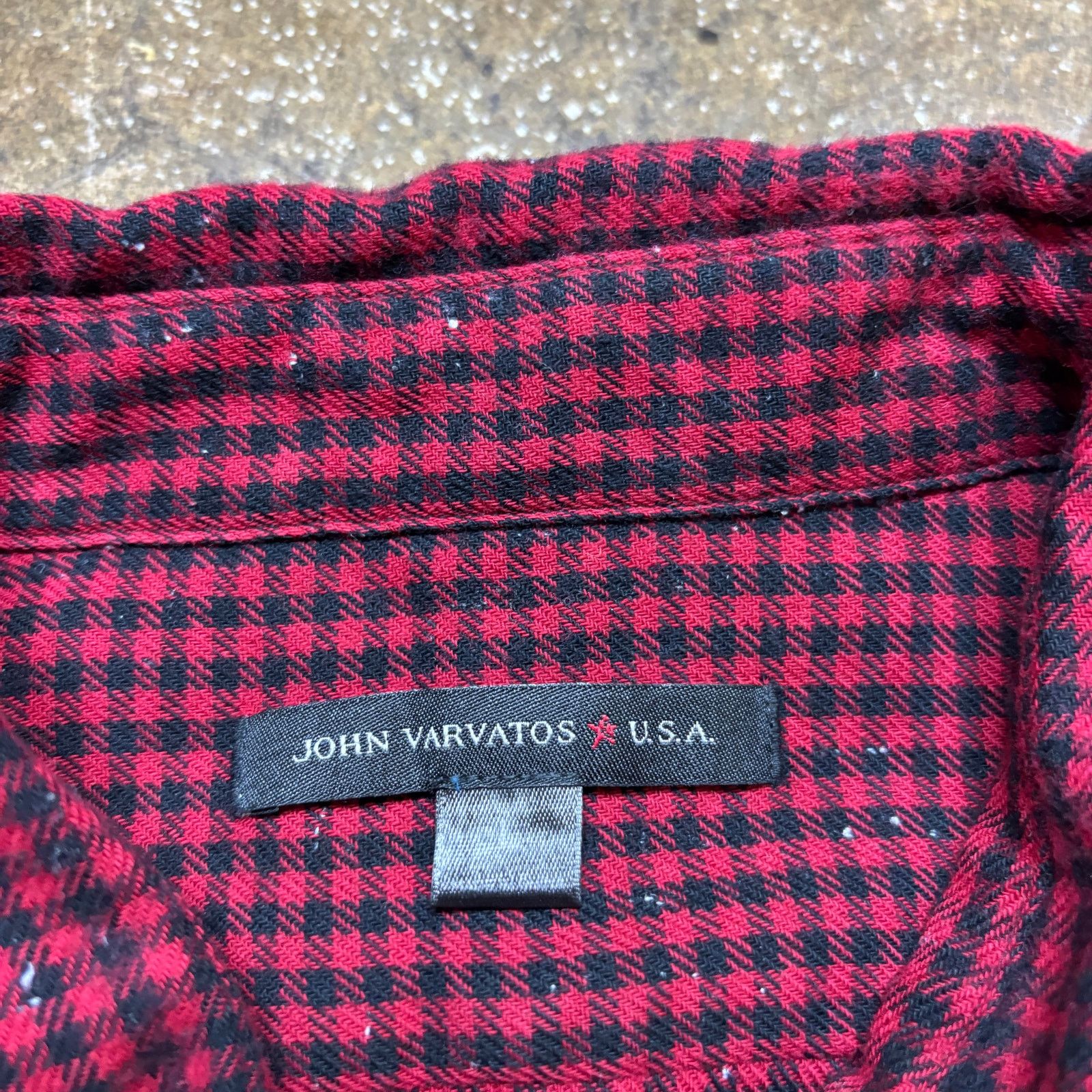 John Varvatos John Varvatos Star USA Plaid Regular Fit Button Shirt Mens L Size US L / EU 52-54 / 3 - 4 Thumbnail