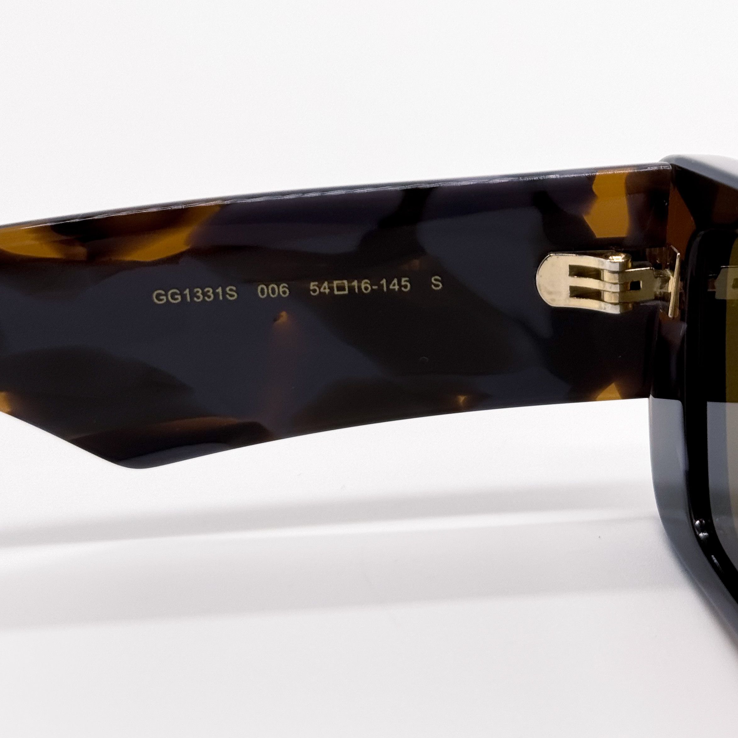 Gucci NEW GUCCI GG1331S 006 UNISEX GREY HAVANA BROWN SUNGLASSES Size ONE SIZE - 9 Thumbnail