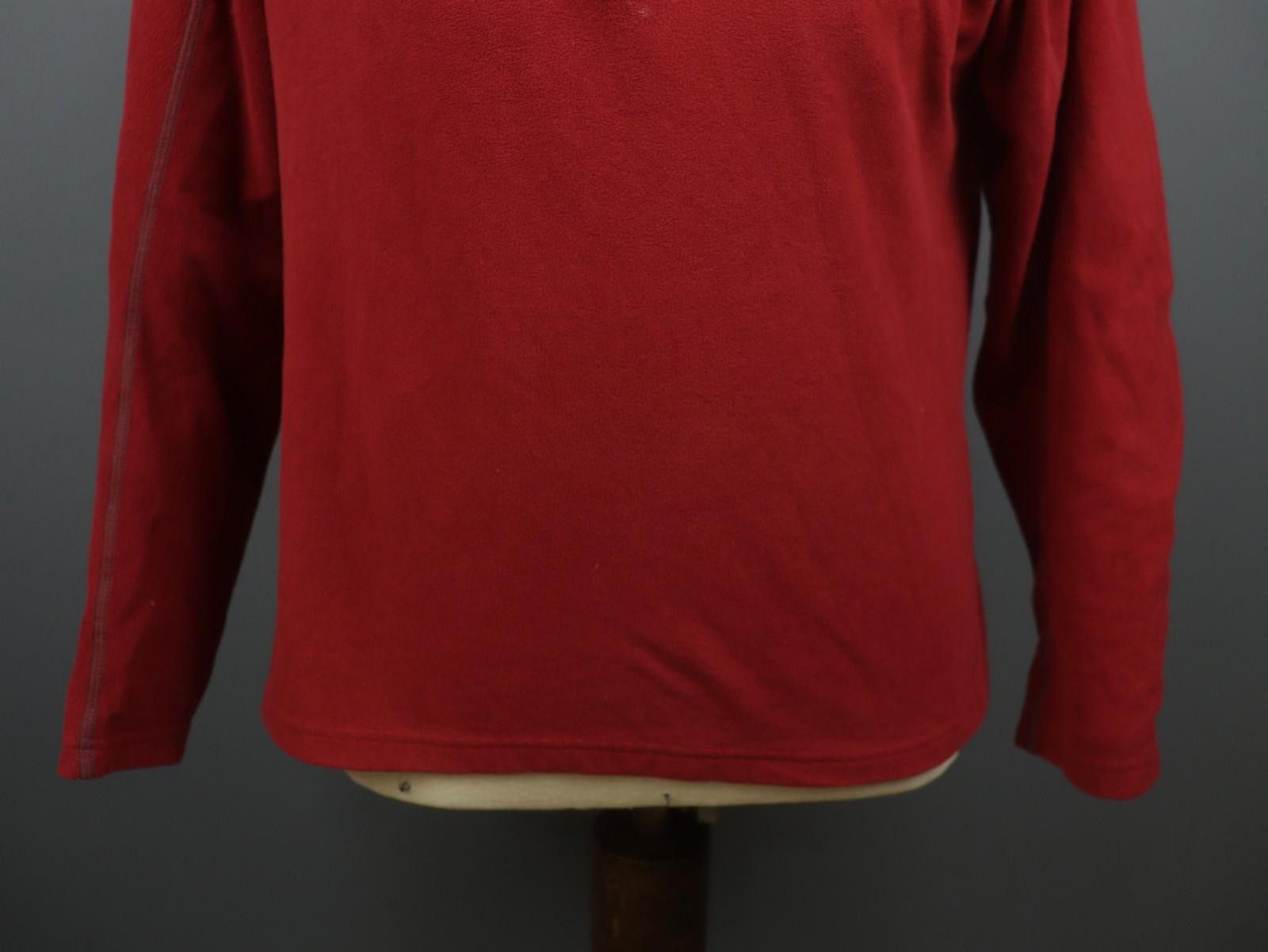 Mountain Hardwear Mountain Hard Wear Red Mock Neck Fleece Sweatshirt Size US M / EU 48-50 / 2 - 3 Thumbnail