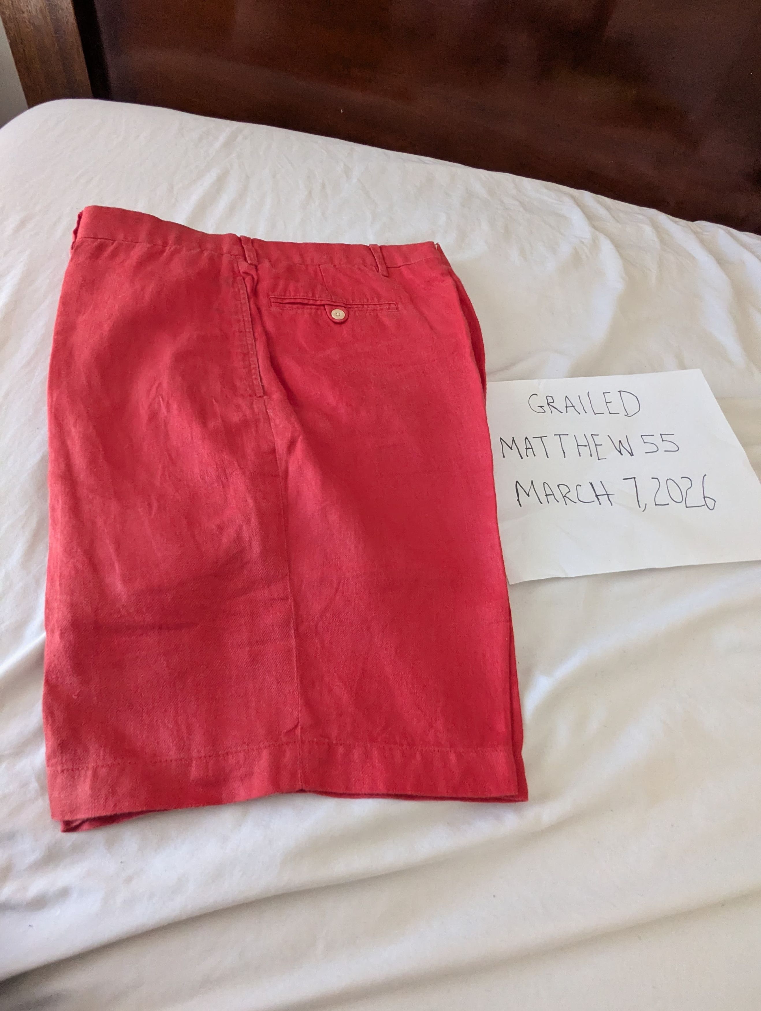Polo Ralph Lauren Vintage Linen Short Size US 36 / EU 52 - 2 Thumbnail