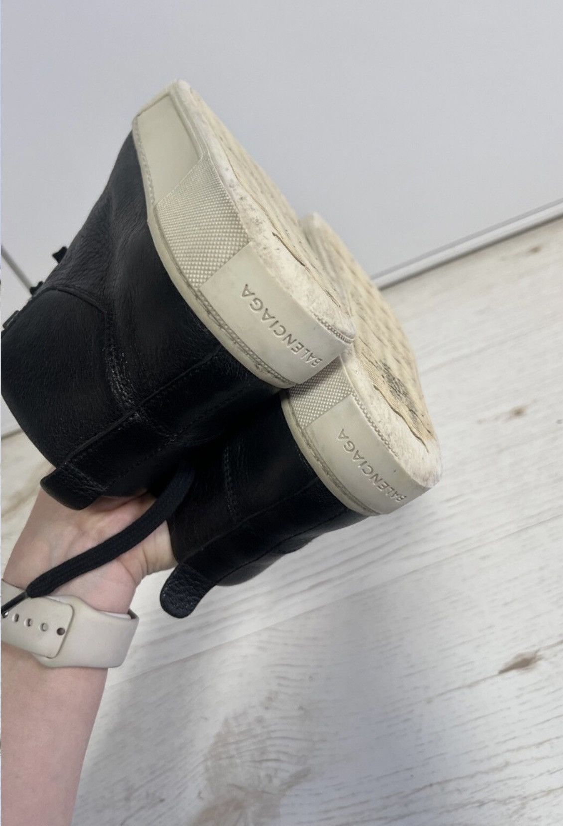 Balenciaga Balenciaga Arena High-Top Sneakers EU 39 (Fits 40 / US 7) Size US 7 / EU 40 - 11 Thumbnail