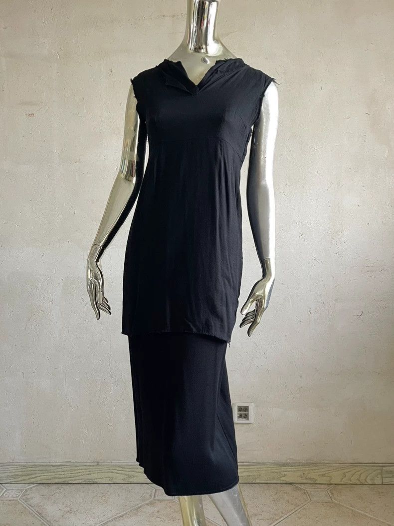 Comme des Garcons Comme des Garcons Black big braid fake two-piece double dr Size S / US 4 / IT 40 - 8 Thumbnail