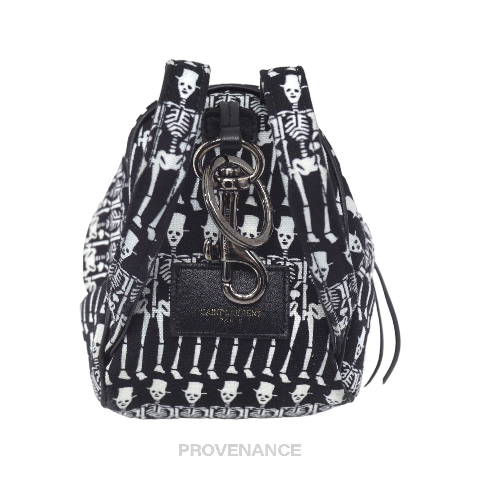 Saint Laurent Paris 🔴 Saint Laurent Paris SLP City Backpack Keychain - Skeleton Size ONE SIZE - 2 Thumbnail