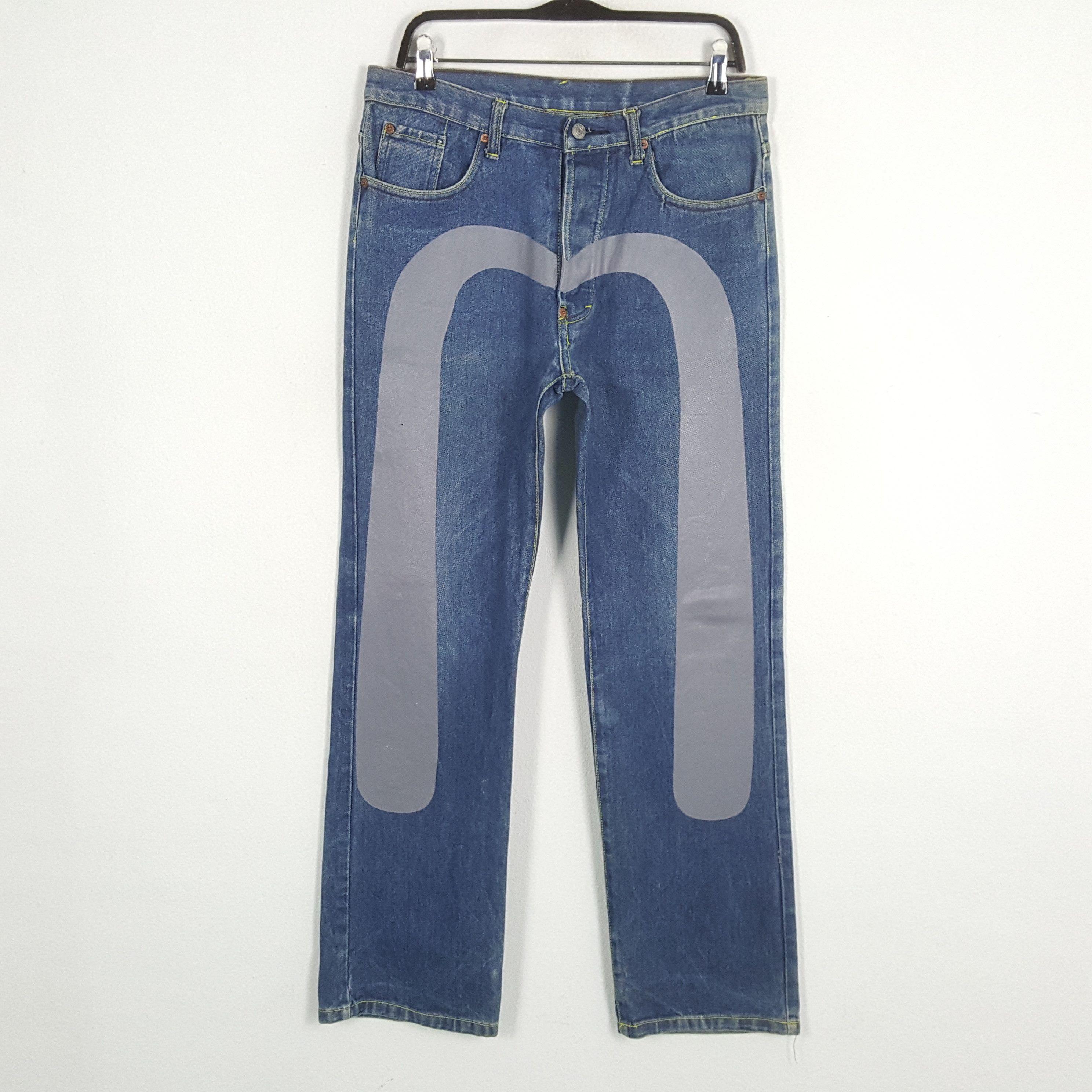 Japanese Brand EVISU x DORAEMON Japanese Brand Custom Daicock Jeans Size US 32 / EU 48 - 1 Thumbnail
