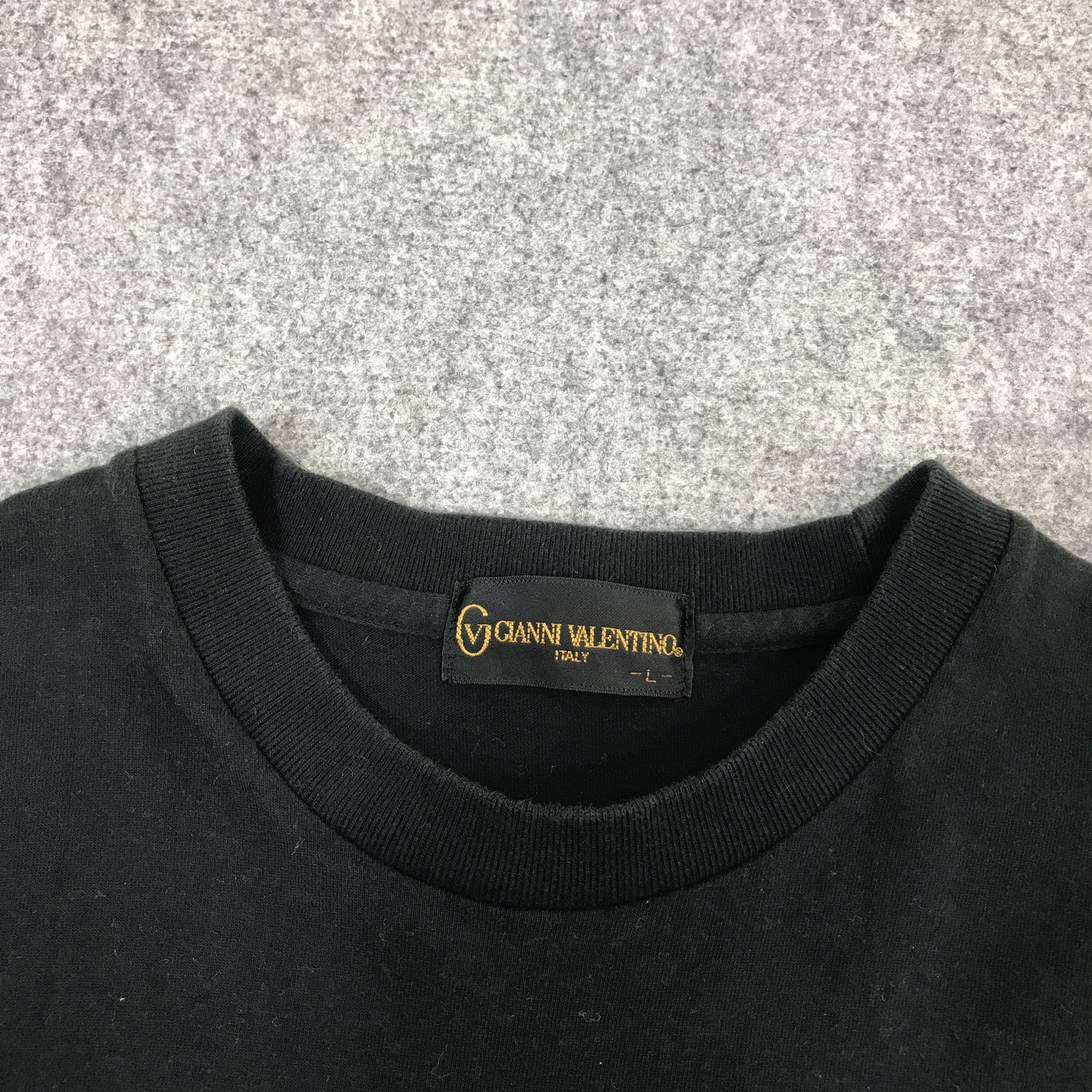 Gianni Valentino gianni valentino embroidery logo tshirts Size US L / EU 52-54 / 3 - 5 Thumbnail
