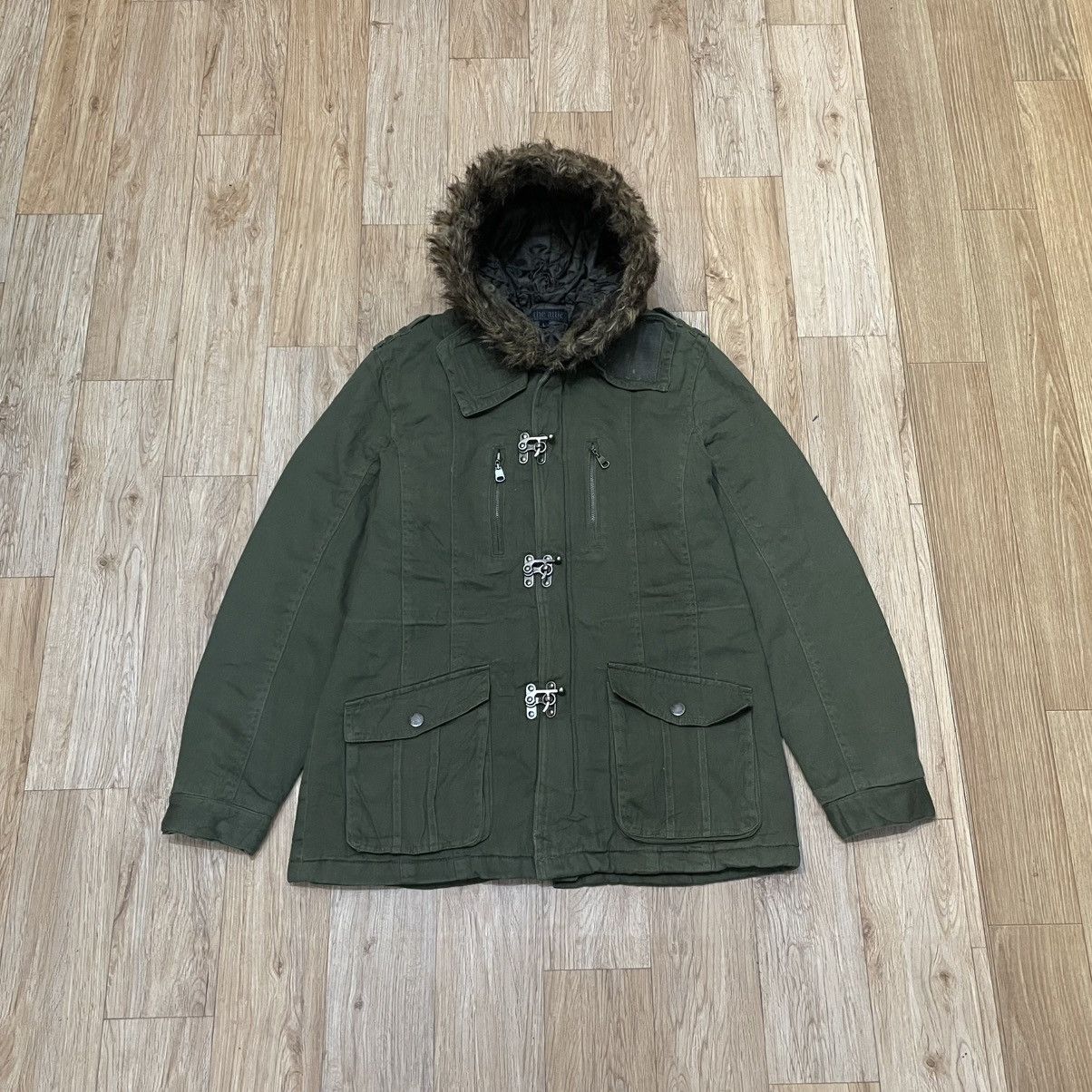 In The Attic Parka Fur Hoodie Parka Apocalypse LGB GOA Style