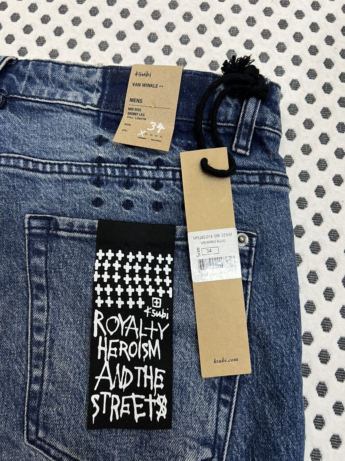 Ksubi Ksubi Van Winkle Bluuu Jeans. Size US 34 / EU 50 - 10 Thumbnail