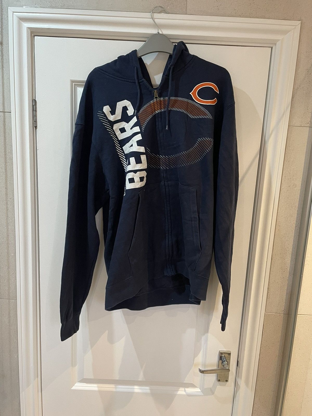 NFL 🔥 vintage Chicago Bears Full Zip Hoodie – Official NFL Size US L / EU 52-54 / 3 - 5 Thumbnail