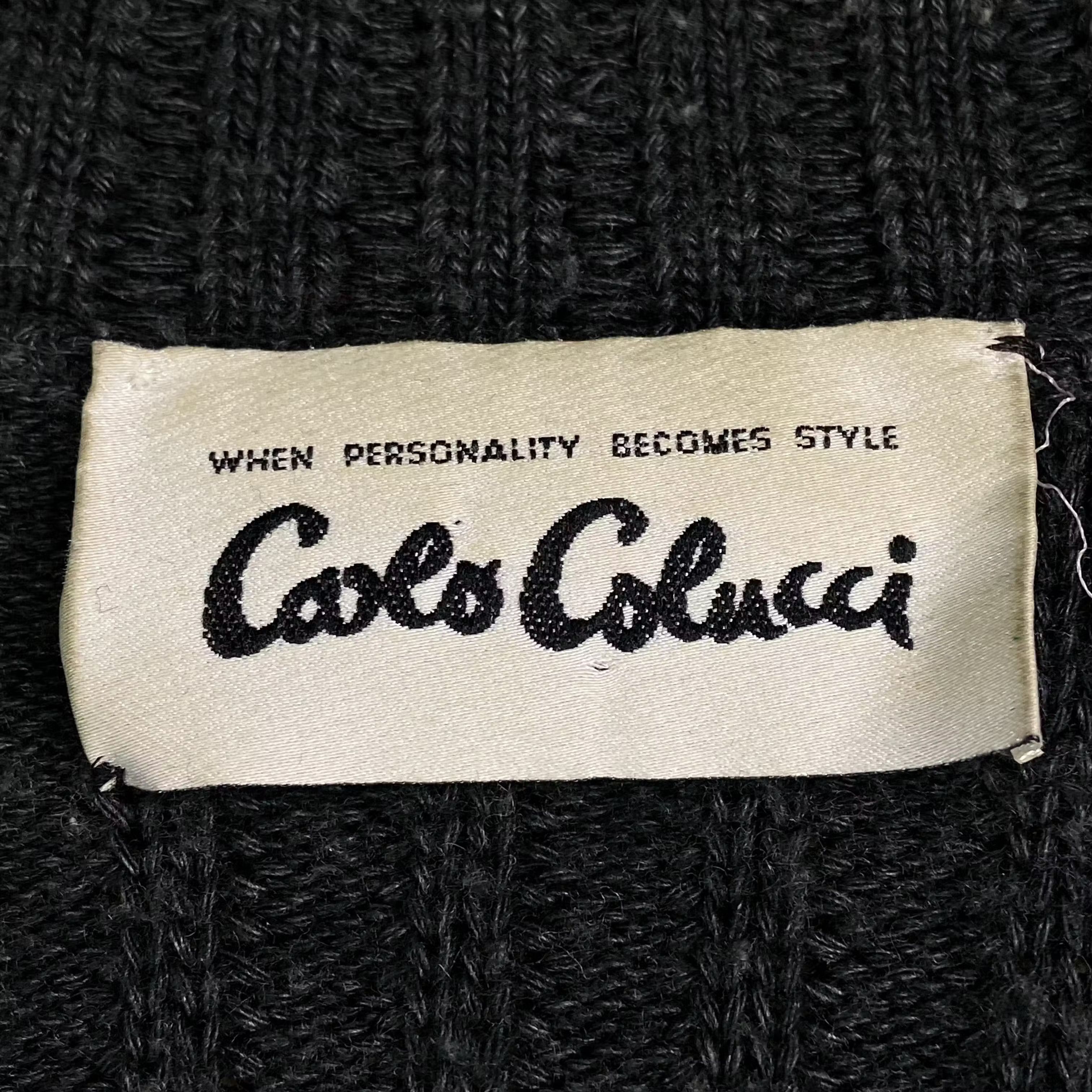 Carlo Colucci × Vintage Mens Sweater Cardigan Carlo Colucci Vintage Size 52 L/XL Size US L / EU 52-54 / 3 - 4 Thumbnail