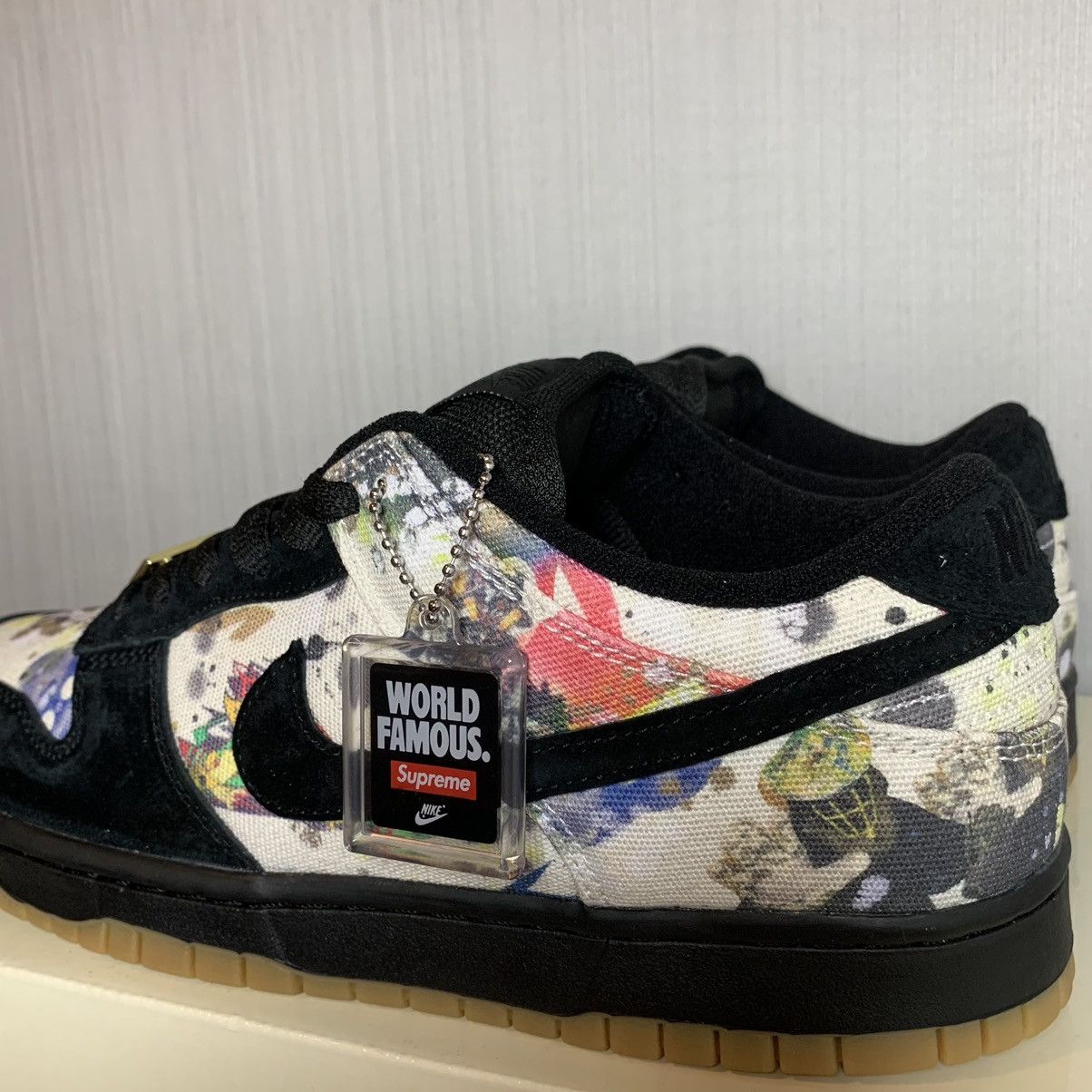 Nike × Supreme Supreme Nike SB Dunk Low Rammellzee Size US 10 / EU 43 - 3 Thumbnail