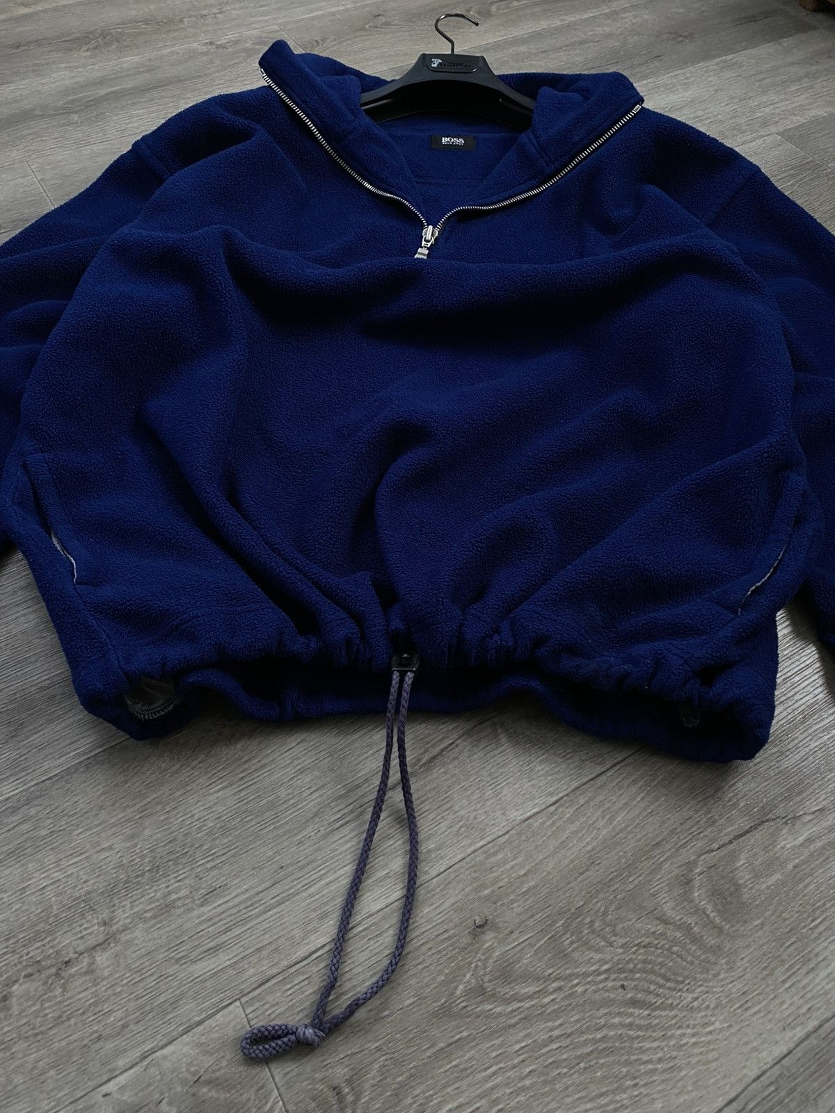 Hugo Boss 🫧 HUGO BOSS VINTAGE FLEECE JACKET CALGARY Size US L / EU 52-54 / 3 - 4 Thumbnail