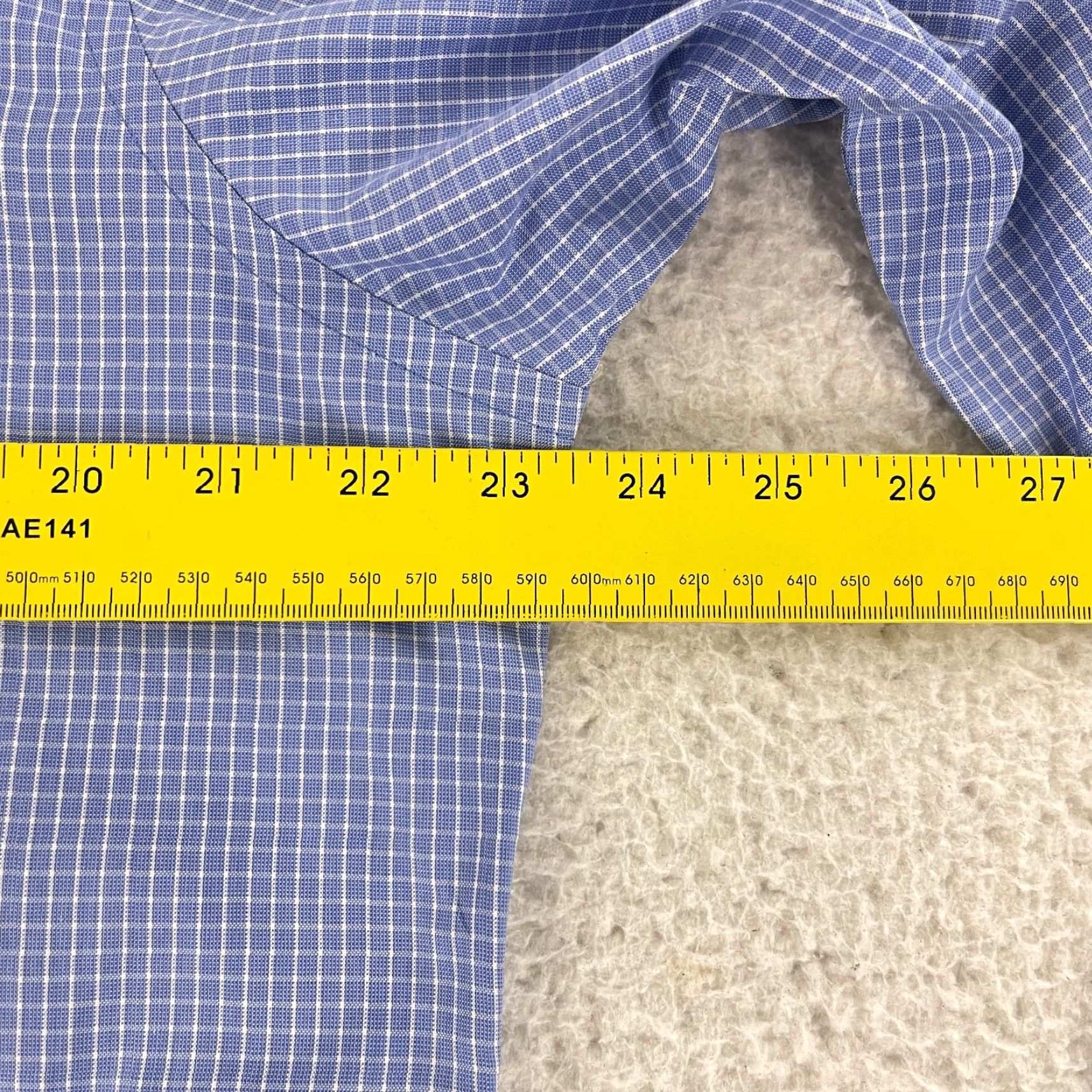 Brooks Brothers Brooks Brothers Button-Up Shirt Mens 2XL Blue Plaid Long Sleeve Non-Iron Dress Shirt Shirt Mens 2XL Blue Plaid Non-Iron Brooks Brothers Size US XXL / EU 58 / 5 - 6 Thumbnail