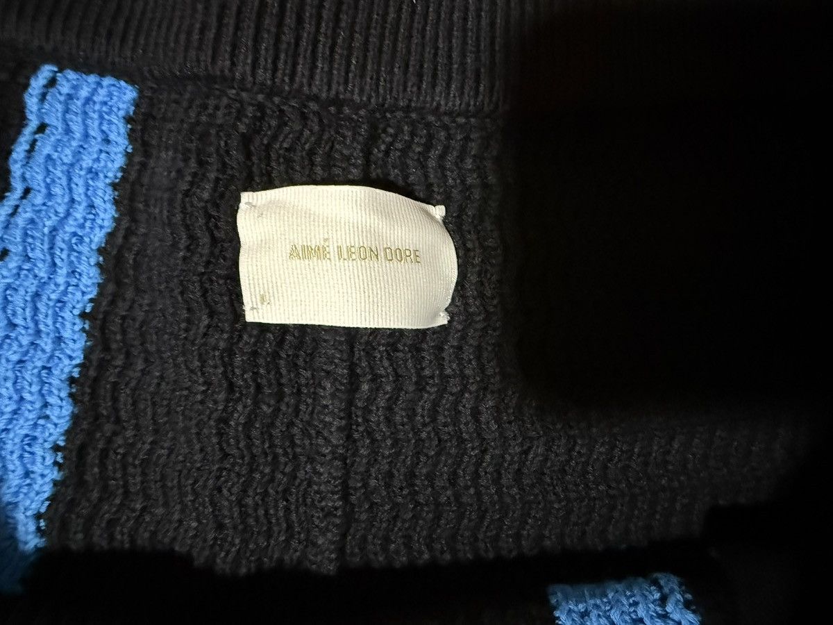 Aime Leon Dore × New Balance Aime Leon Dore Knit Stripe Soccer Short Jet Black Size Large Size US 34 / EU 50 - 4 Thumbnail