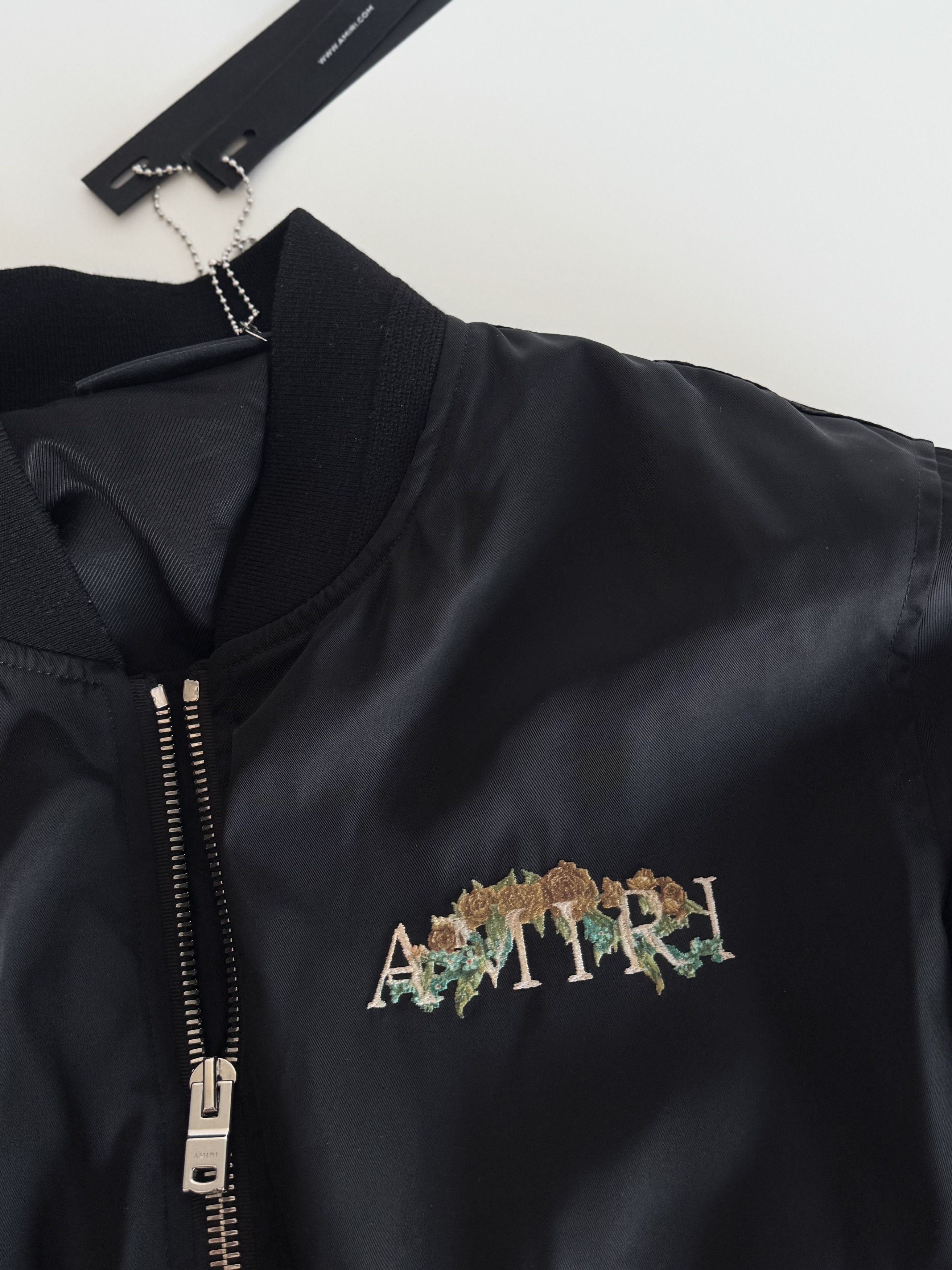 Amiri Amiri Cherub/Angel Silk Bomber Jacket | Size 48 | New Size US M / EU 48-50 / 2 - 8 Thumbnail