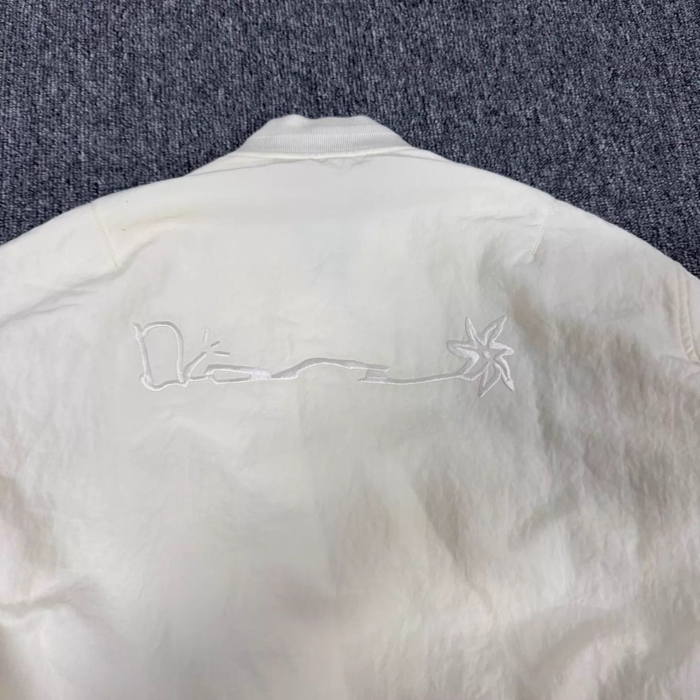 Dior Dior Ivory Saddle Pocket Pilot Jacket w/ Back Logo Size US S / EU 44-46 / 1 - 4 Thumbnail