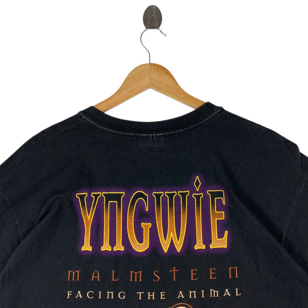 Band Tees Vintage Yngwie Malmsteen Facing Animal Japan 1998 band tee Size US L / EU 52-54 / 3 - 9 Thumbnail